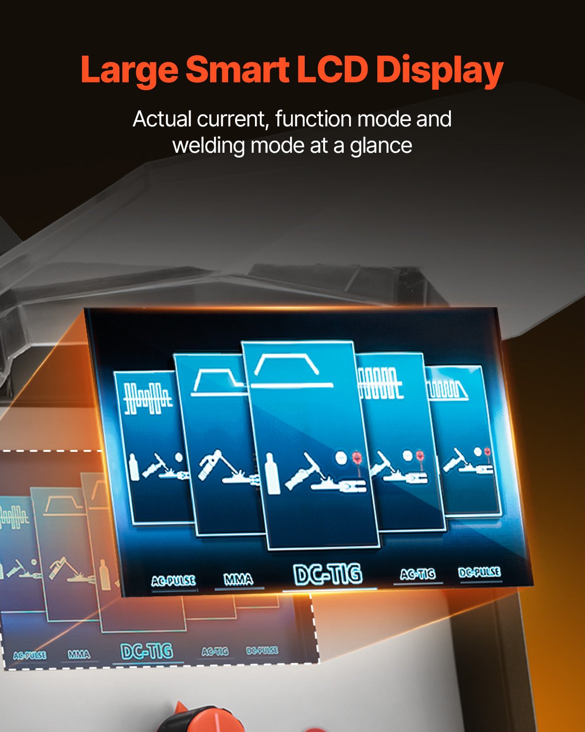 VEVOR TIG Welder 6-In-1 AC/DC Welding Machine Pulse Spot MMA Stick IGBT Inverter