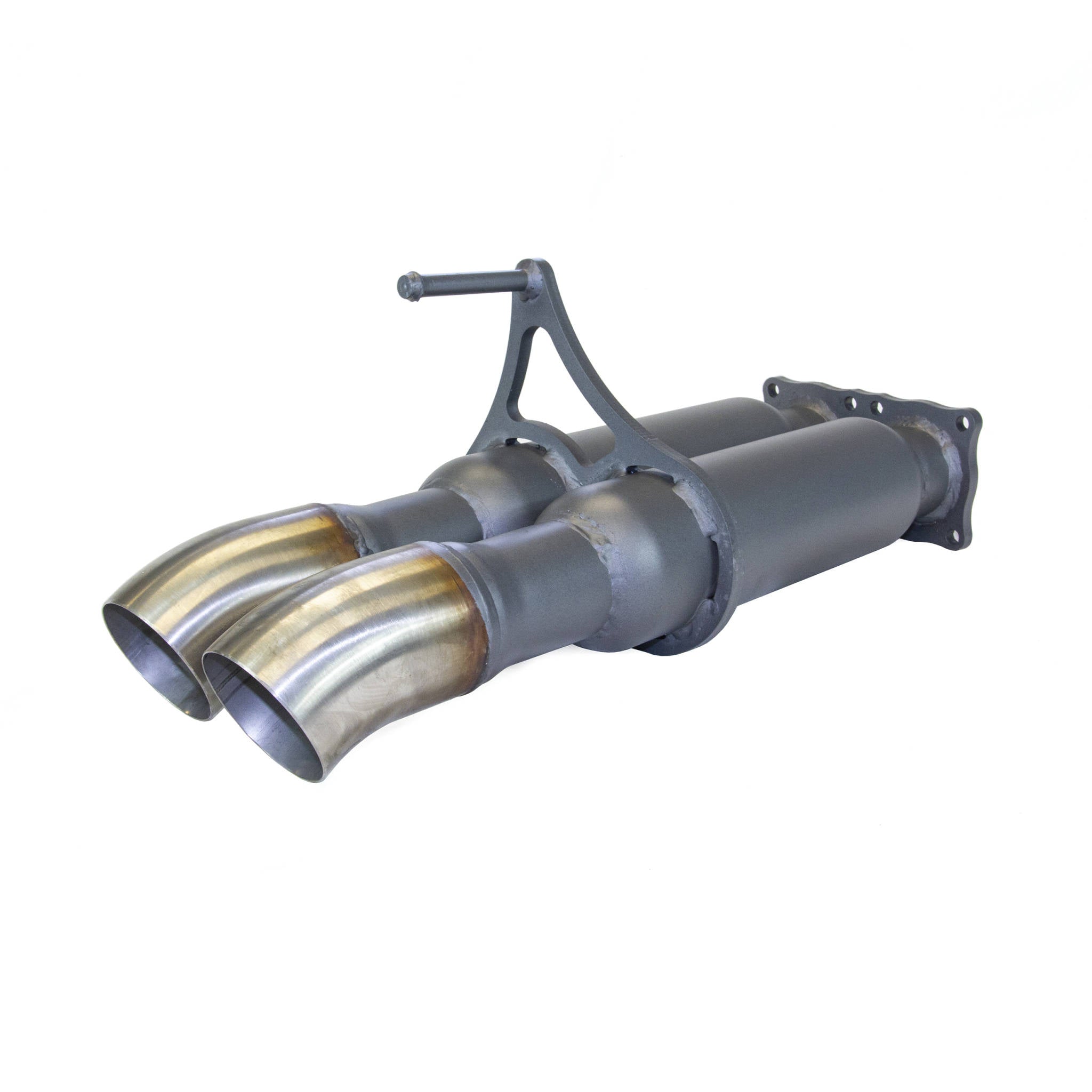 Redback Extreme Duty Rear Hot Dog Muffler for Toyota Landcruiser 200 Series 4.5L V8 (11/2007 - on)