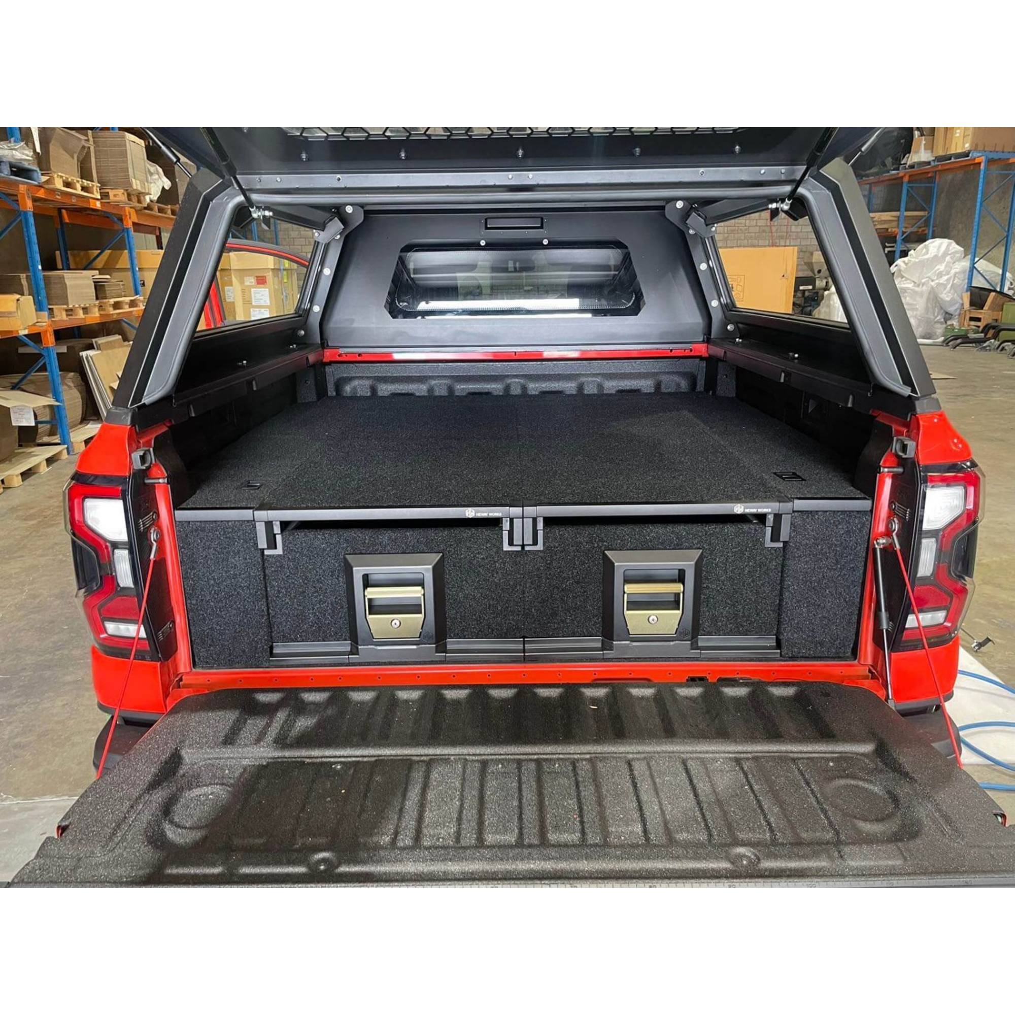 Dual Drawer Ute Tub Drawer System for Ford Ranger PX 2012 - 2022
