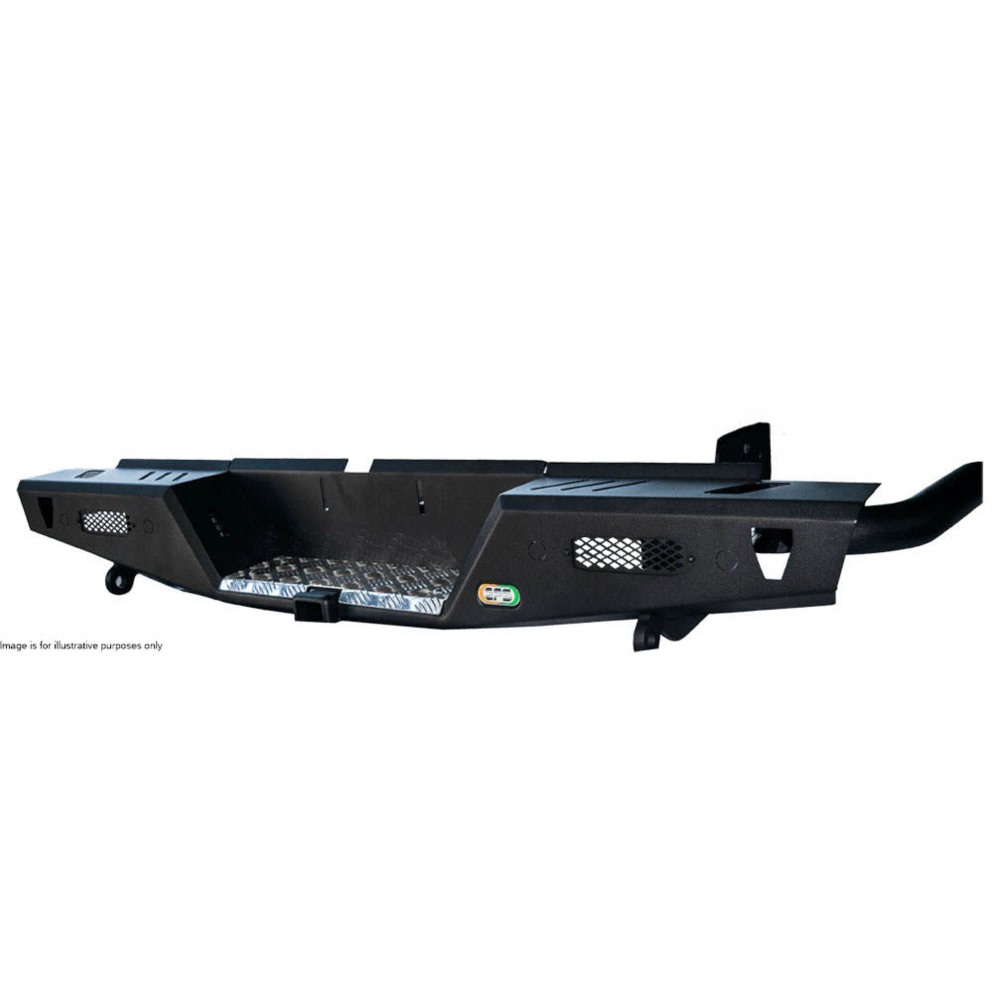 EFS S1 Rear Step Tow Bar Bumper for Holden Colorado & Isuzu D-MAX 2012–2019