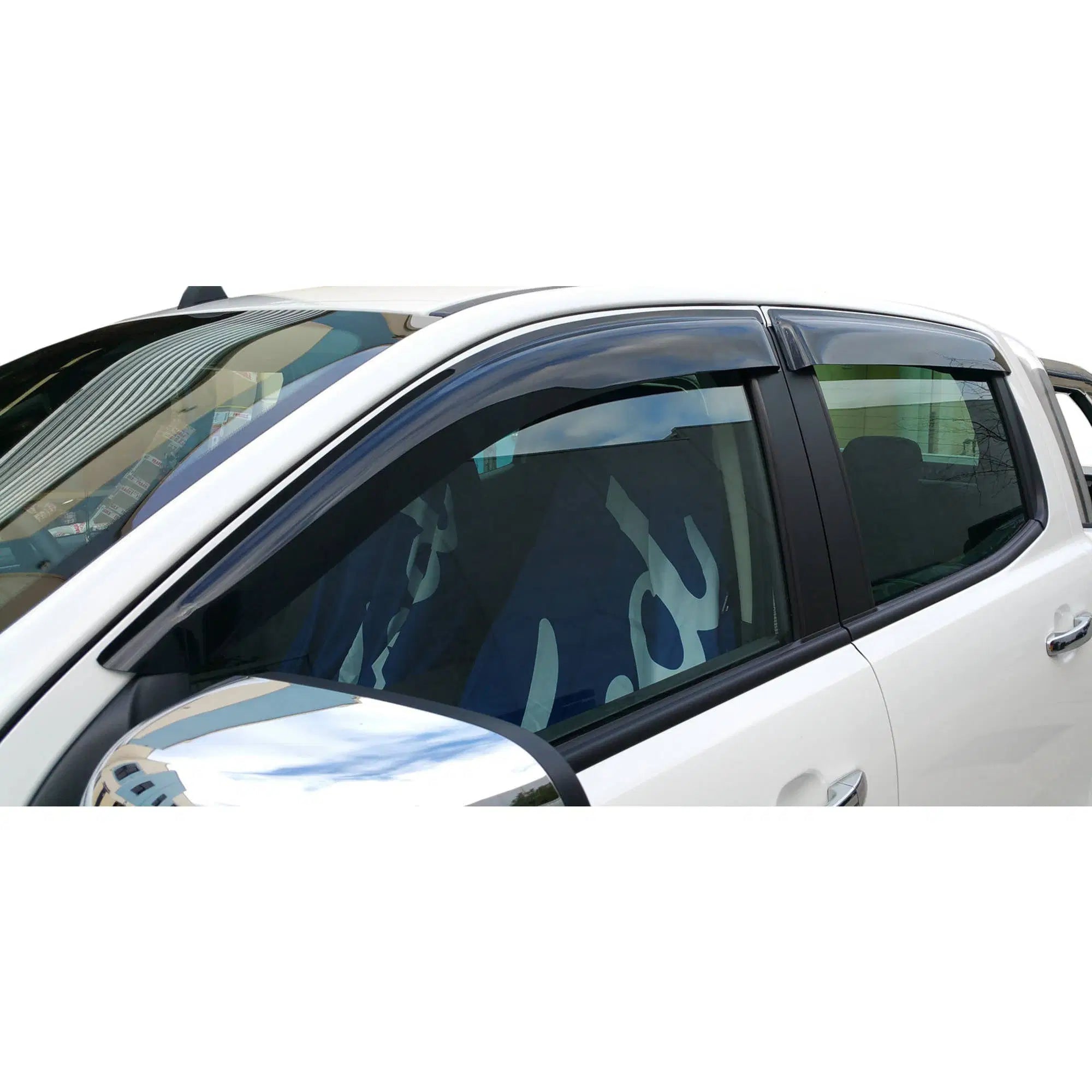 Slimline Weather Shields Suitable for Nissan Patrol GU Y61 1998-2016