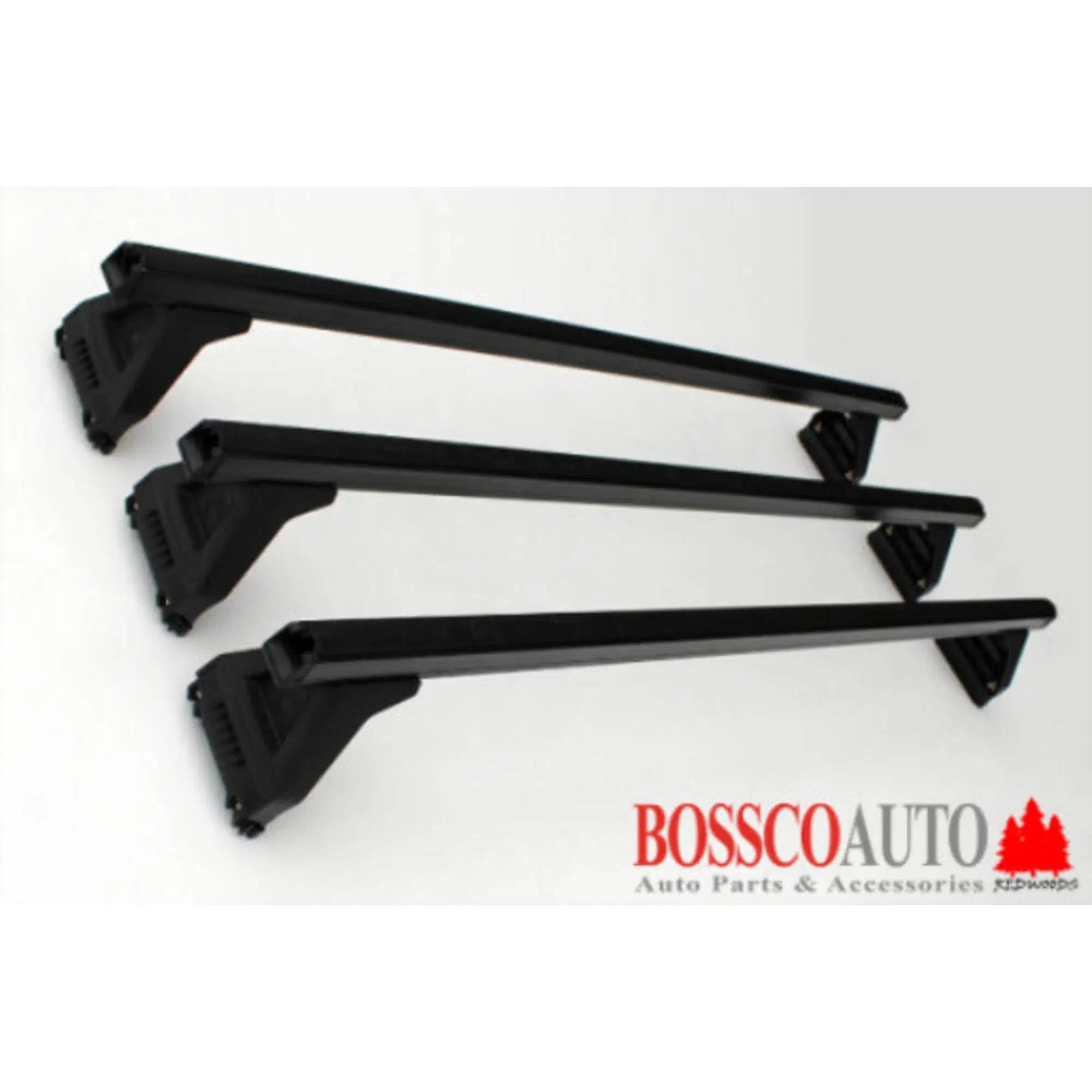 Black Roof Racks suitable for Toyota Landcruiser 70 Series Workmate Troopcarrier (High Roof)