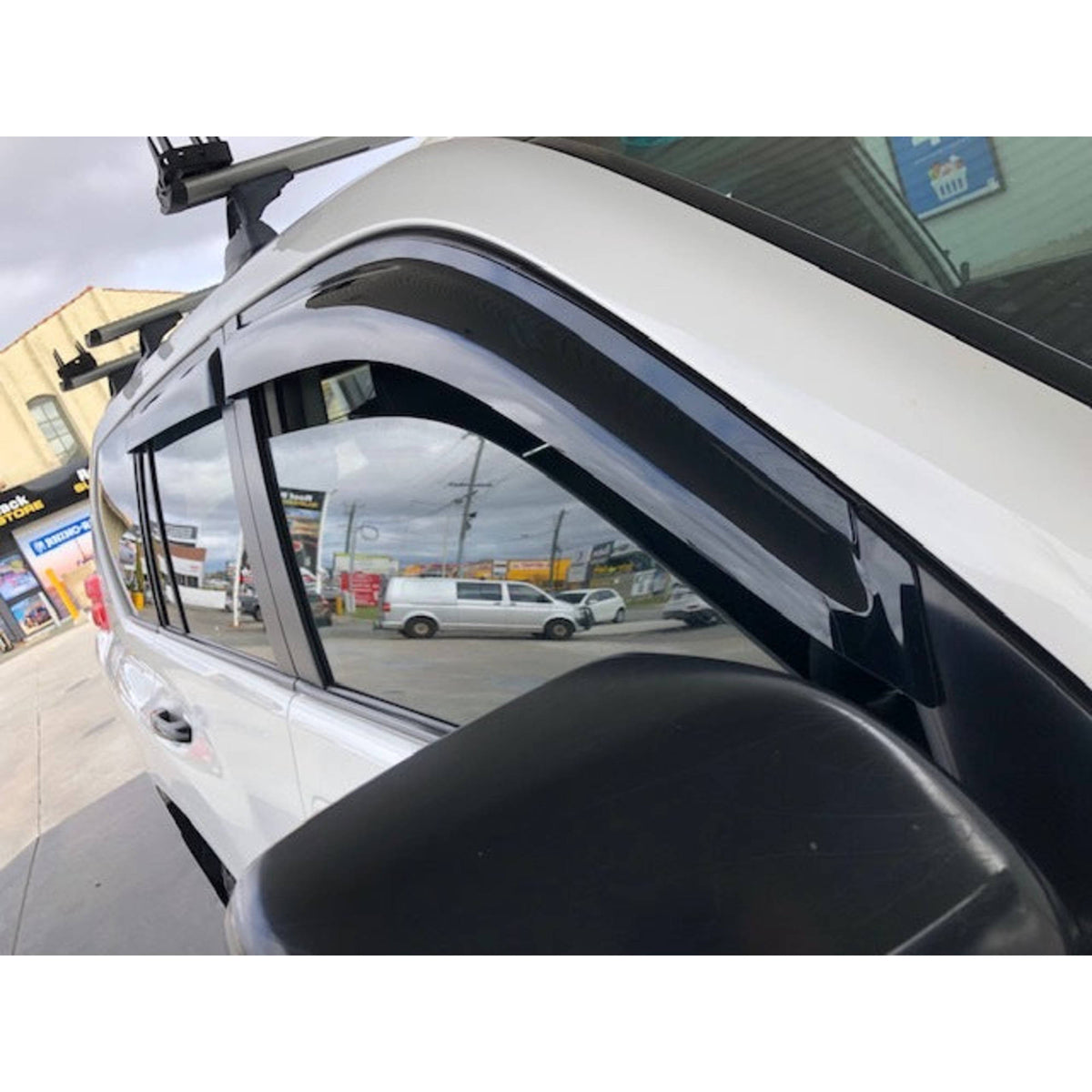 Weather Shields Weathershields Door Visors suitable for TOYOTA PRADO FJ150 2010-2023
