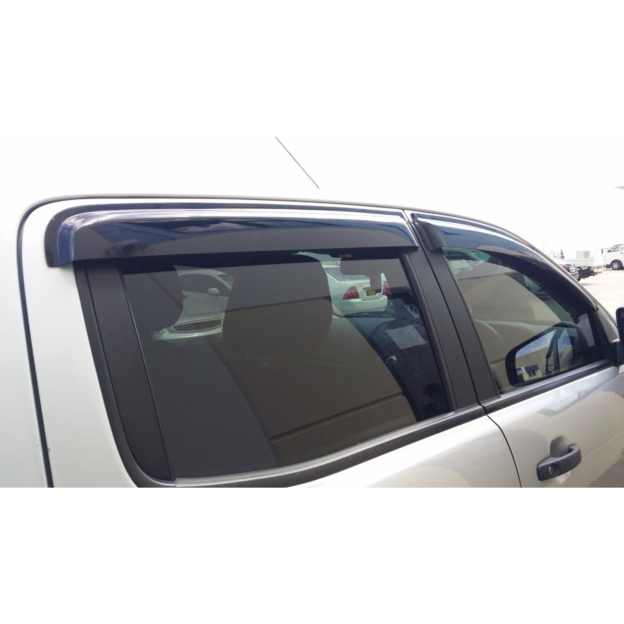 Weather shields suitable for Nissan Navara NP300/D23 2014-2020