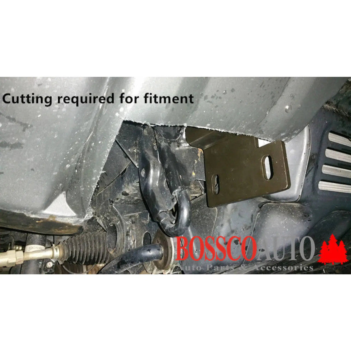 Black Nudge Bar suitable for Mitsubishi Challenger 2010-2016