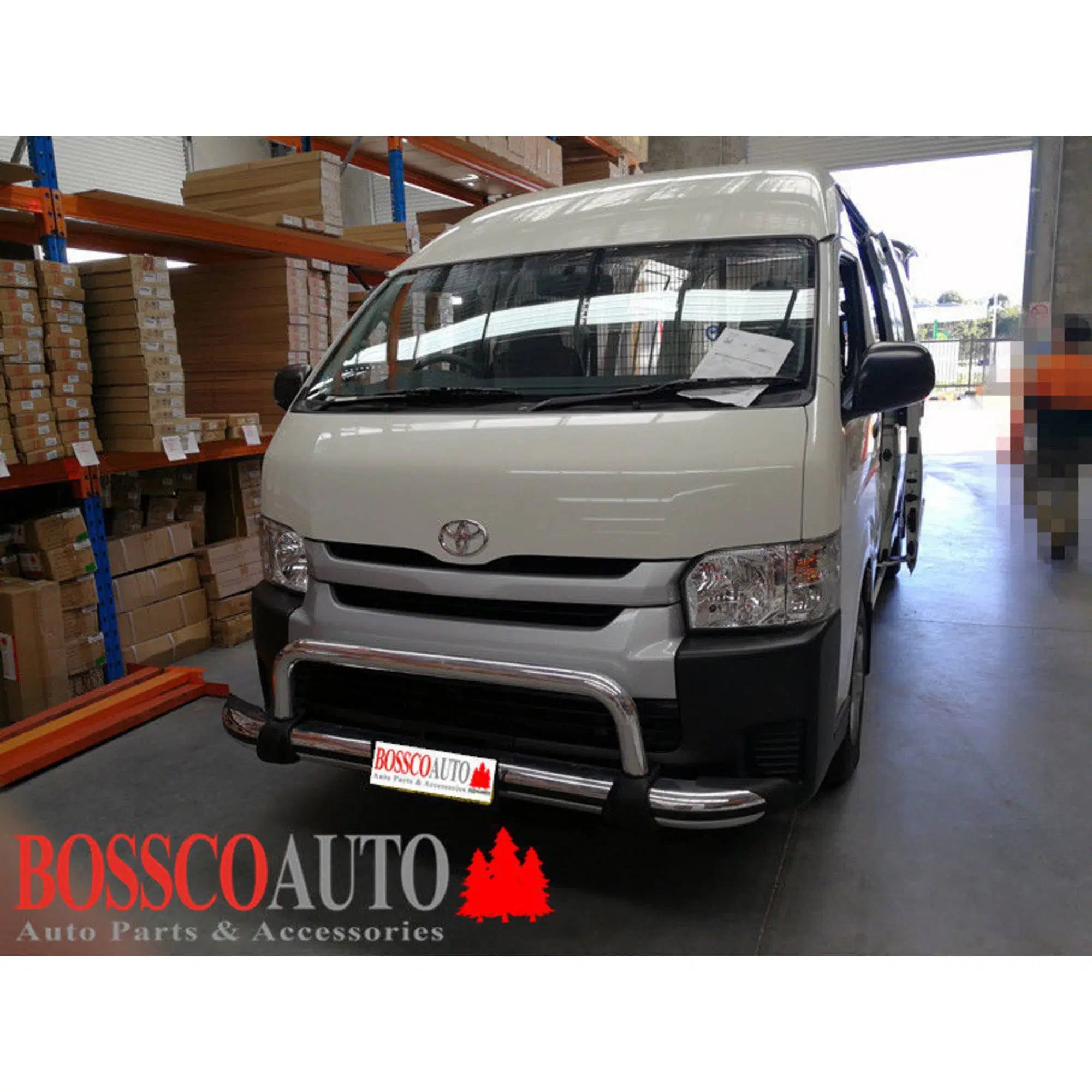 Nudge Bar Suitable for Toyota Hiace Commuter SLWB 2005-2019