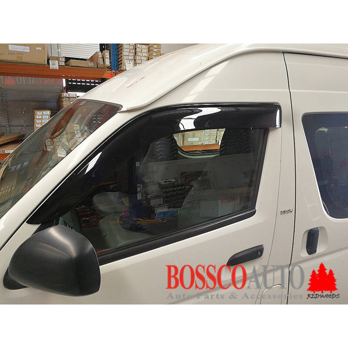 Weathershields Suitable For Toyota Hiace LWB & SLWB Commuter Bus 2005-2019