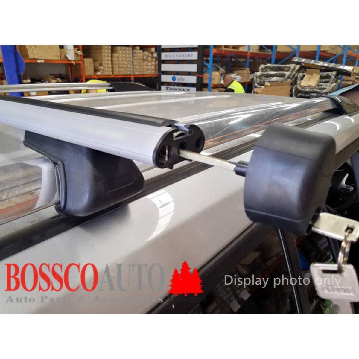 Aluminium Alloy Roof Racks Suitable For Raised Roof Rail Vehicles