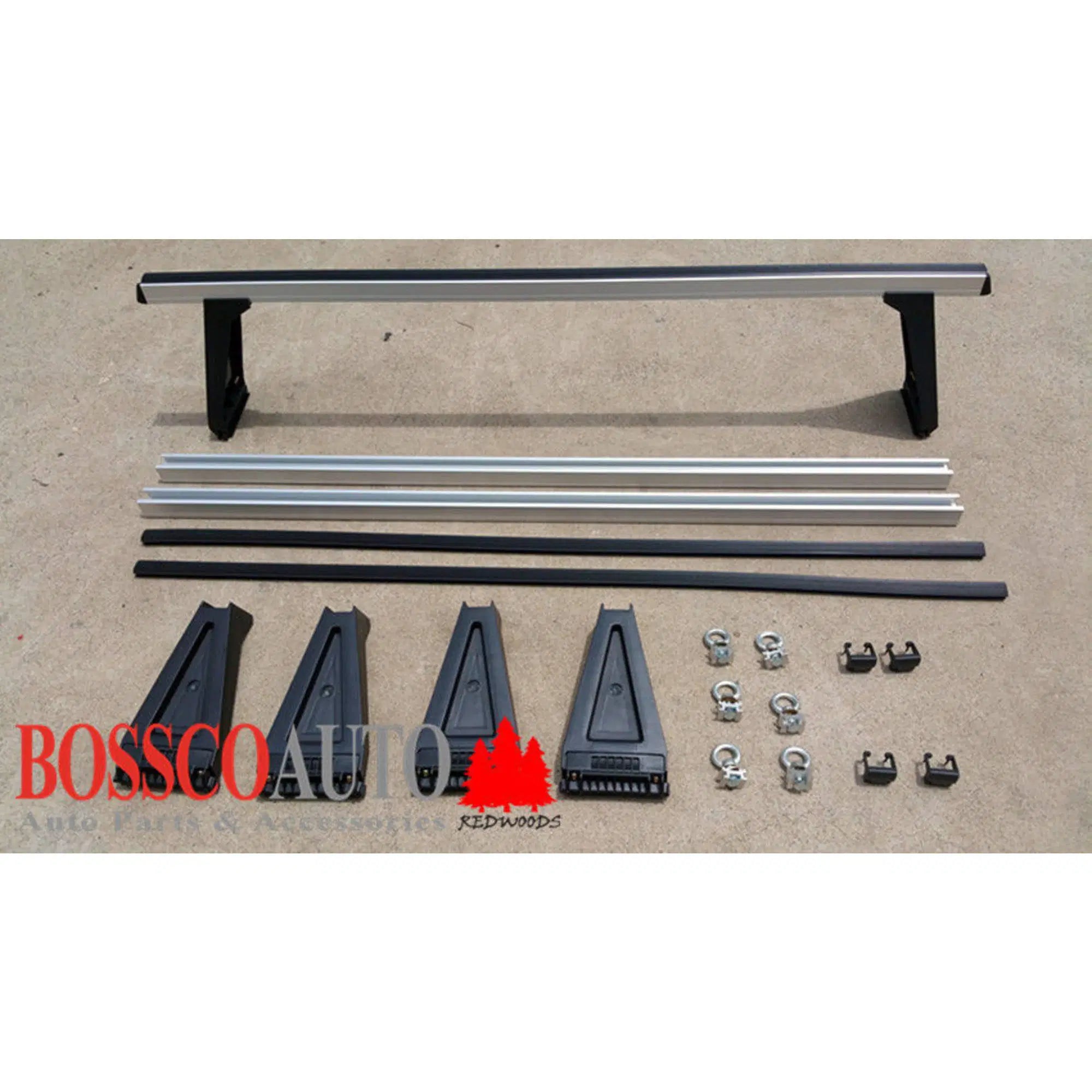 Silver Roof Racks Suitable for Mazda E2000 1985-2005 (High Roof)