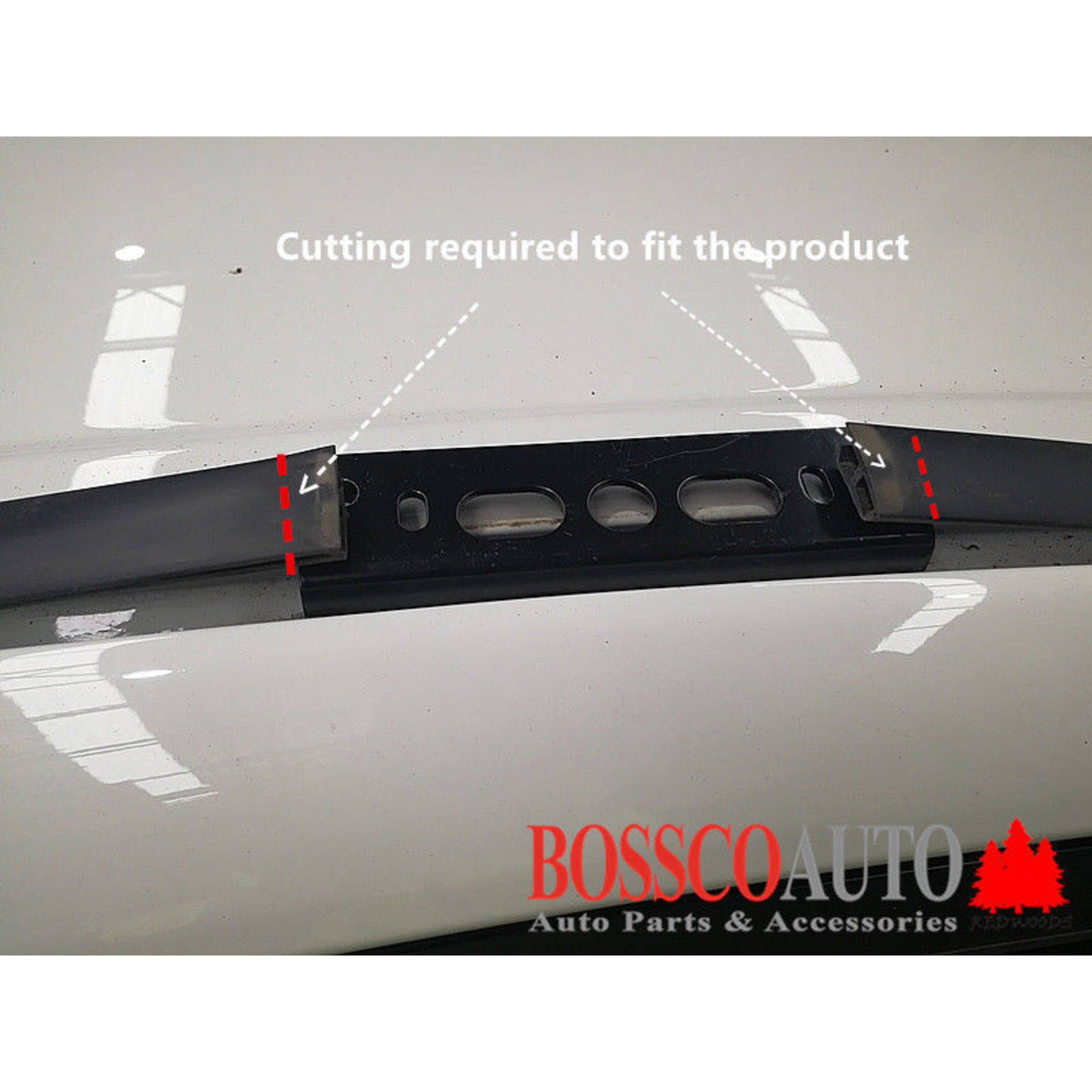 Set of 3 Heavy Duty Roof Racks suitable for Toyota Prado / Kluger