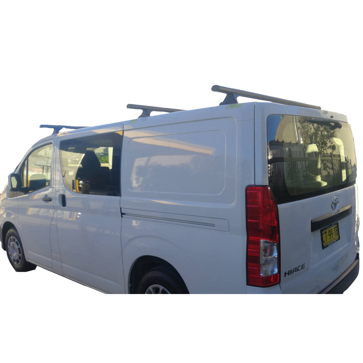 Set of 3 Heavy Duty Roof Racks suitable for Toyota Prado / Kluger