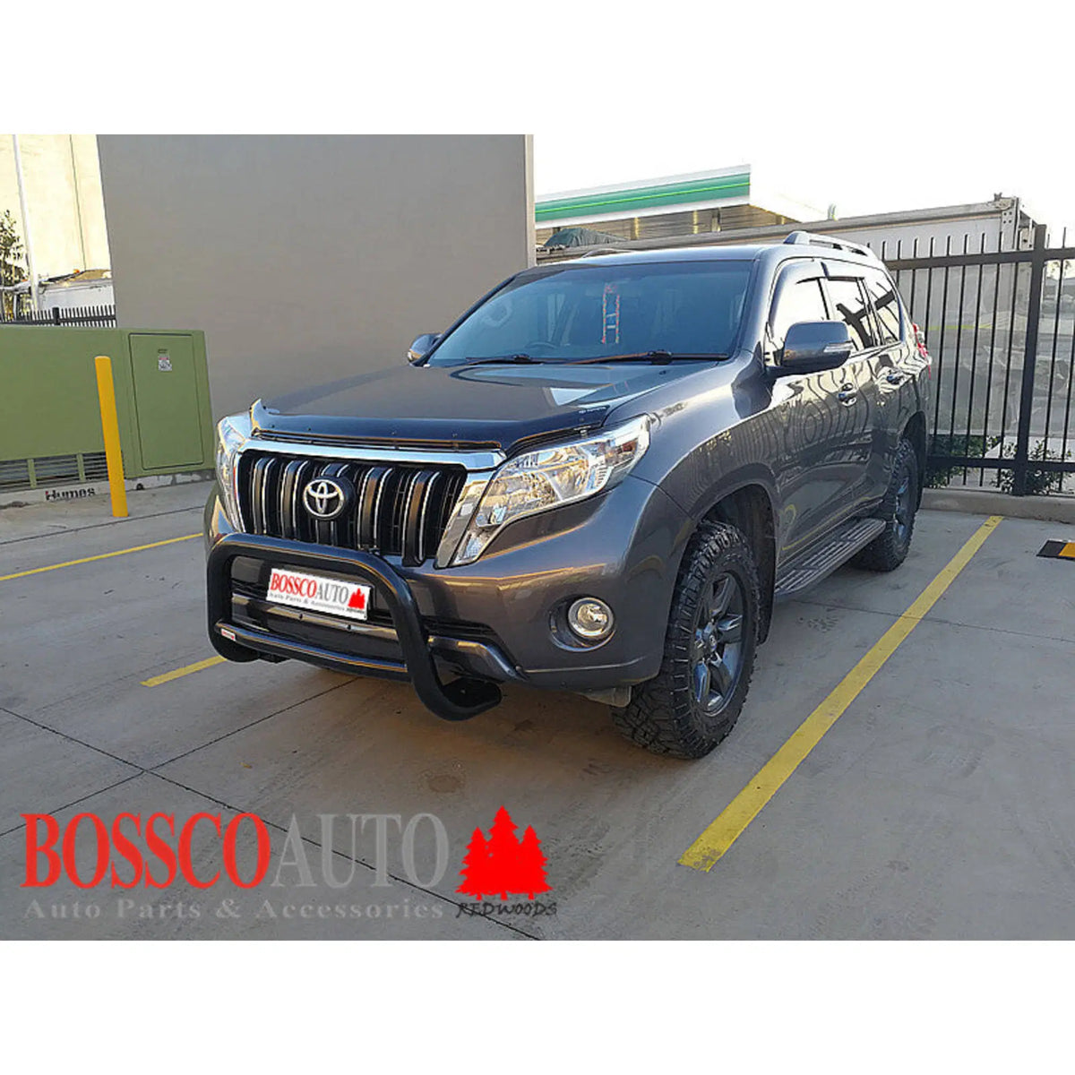 Black Nudge Bar Suitable for Toyota Prado 150s Series 2010-2023