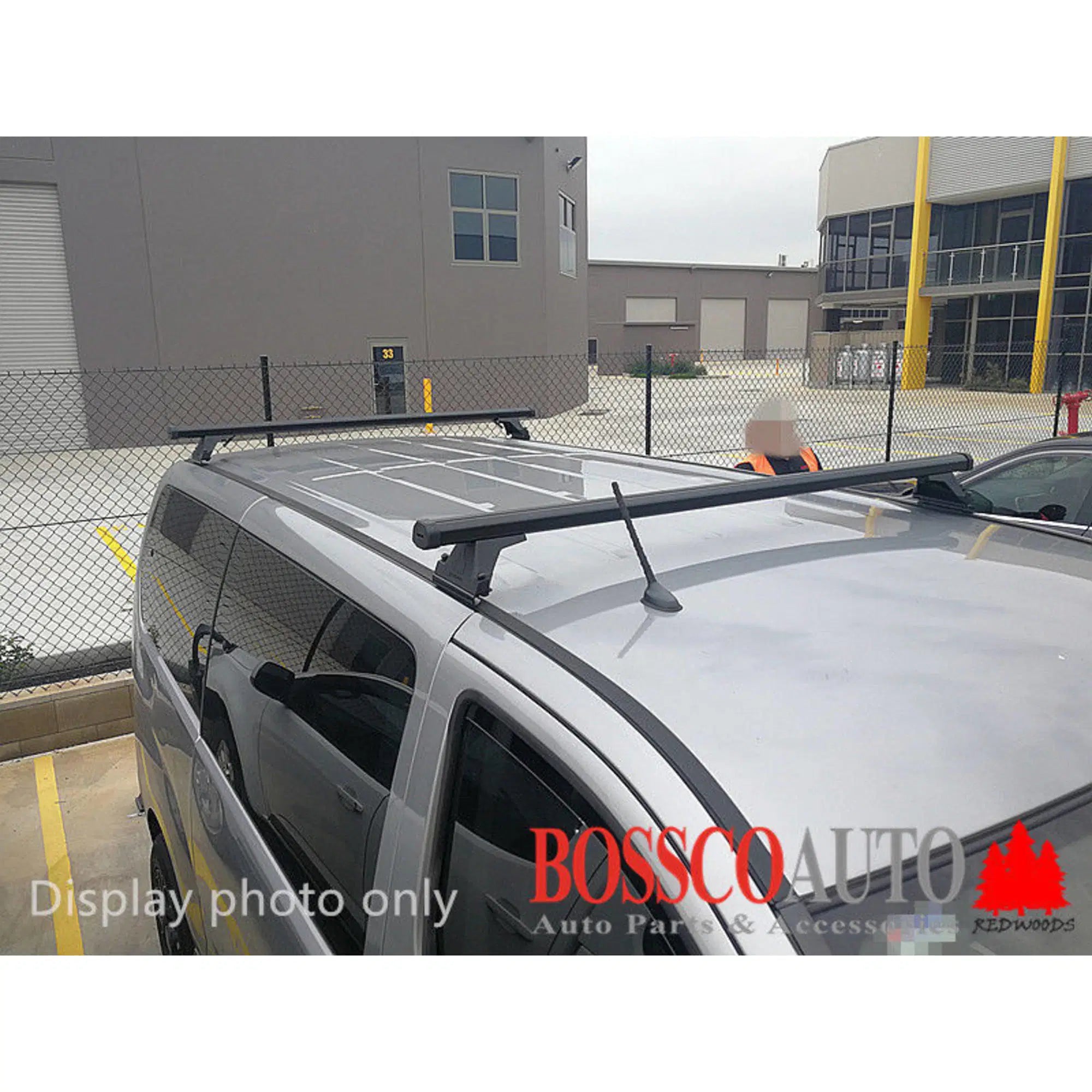 Set of 2 Heavy Duty Roof Racks suitable for Volkswagen Transporter T5 T6 2004-18