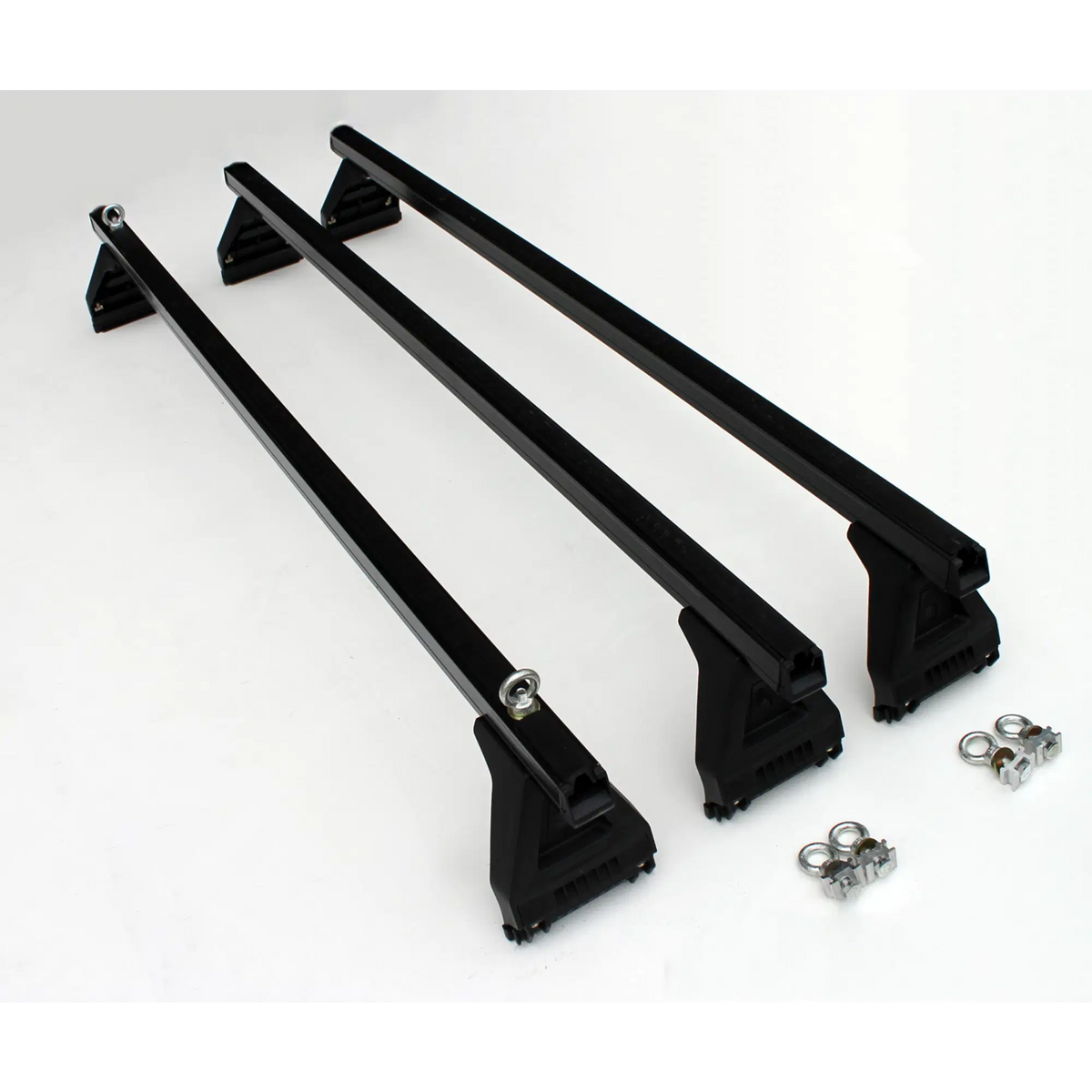 Heavy Duty Gutter Mount ROOF RACKS Extra Large Size in Silver