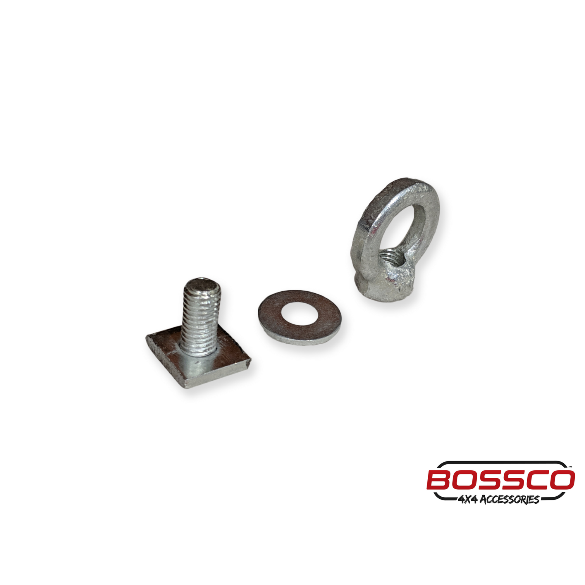 Set of 2 Eye Bolts for Heavy Duty Roof Racks (Hexagon Bar)