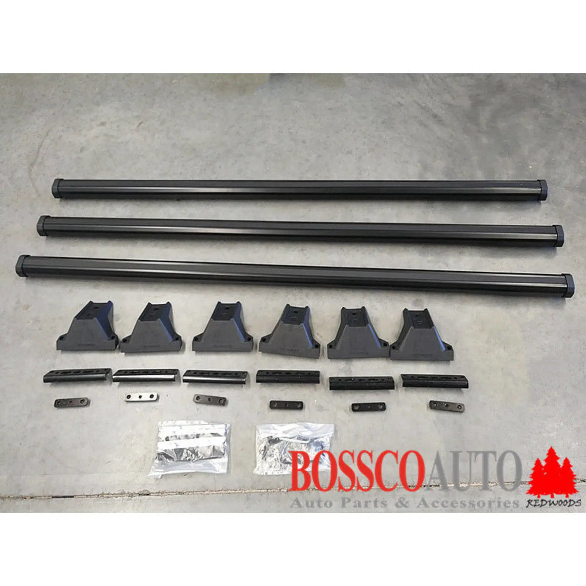 Set of 3 Heavy Duty Roof Racks Suitable for Renault Master X62 Van 2010-2023