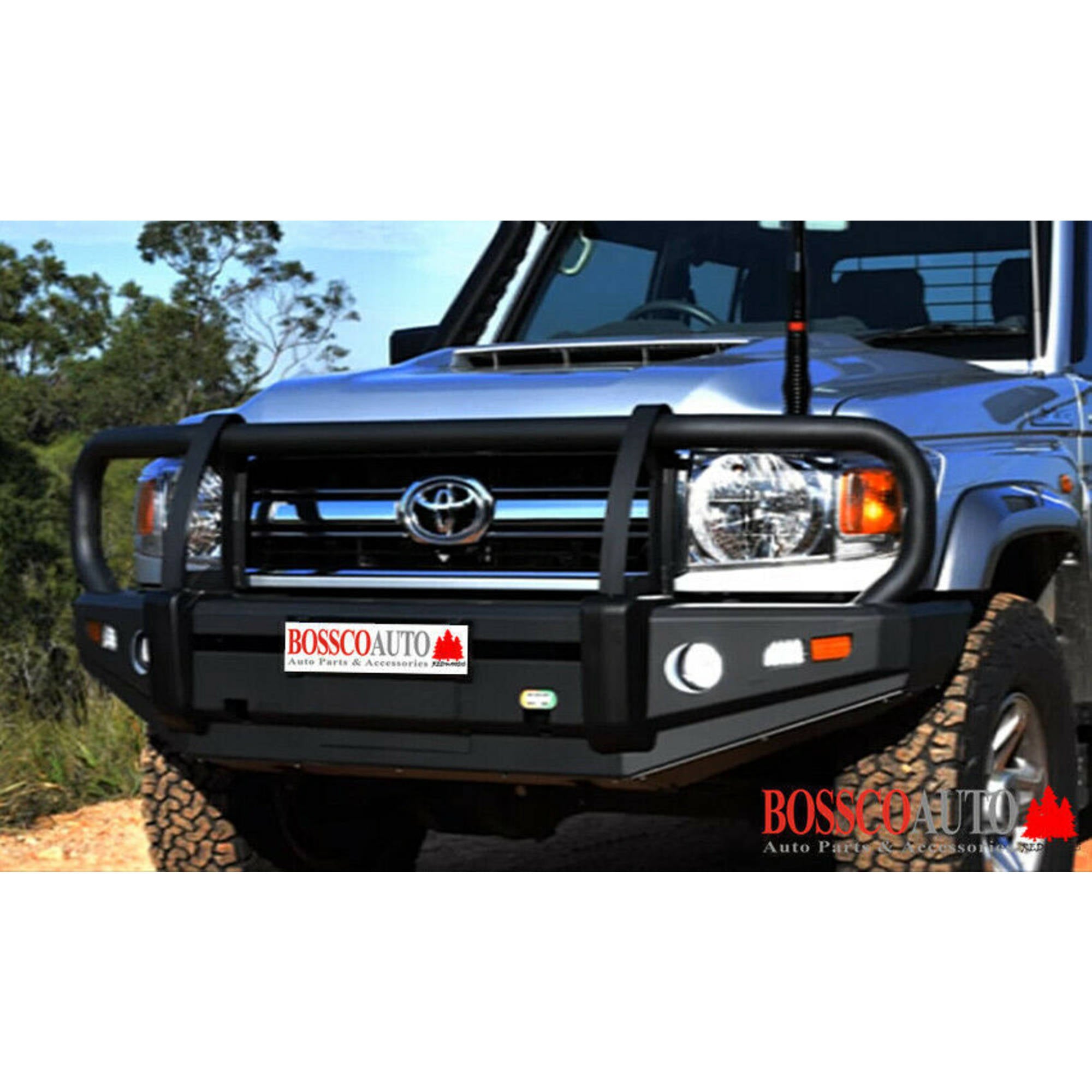 EFS Full Bumper Replacement Bullbar Suitable for Toyota Landcruiser 70 Series