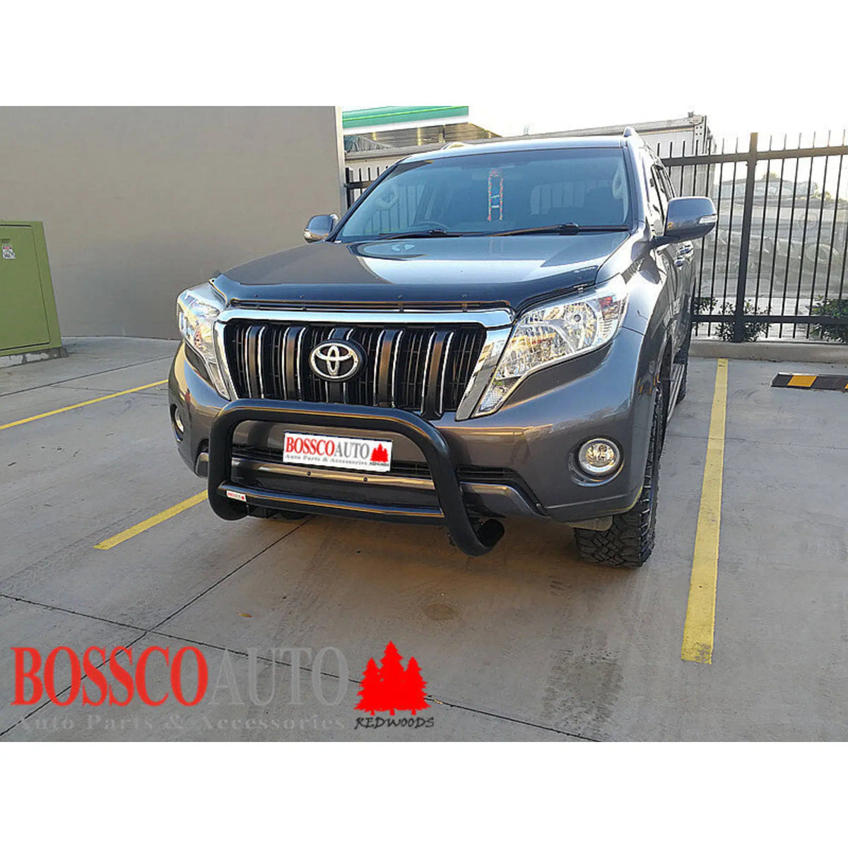 Black Nudge Bar Suitable for Toyota Prado 150s Series 2010-2021 - FACTORY SECONDS