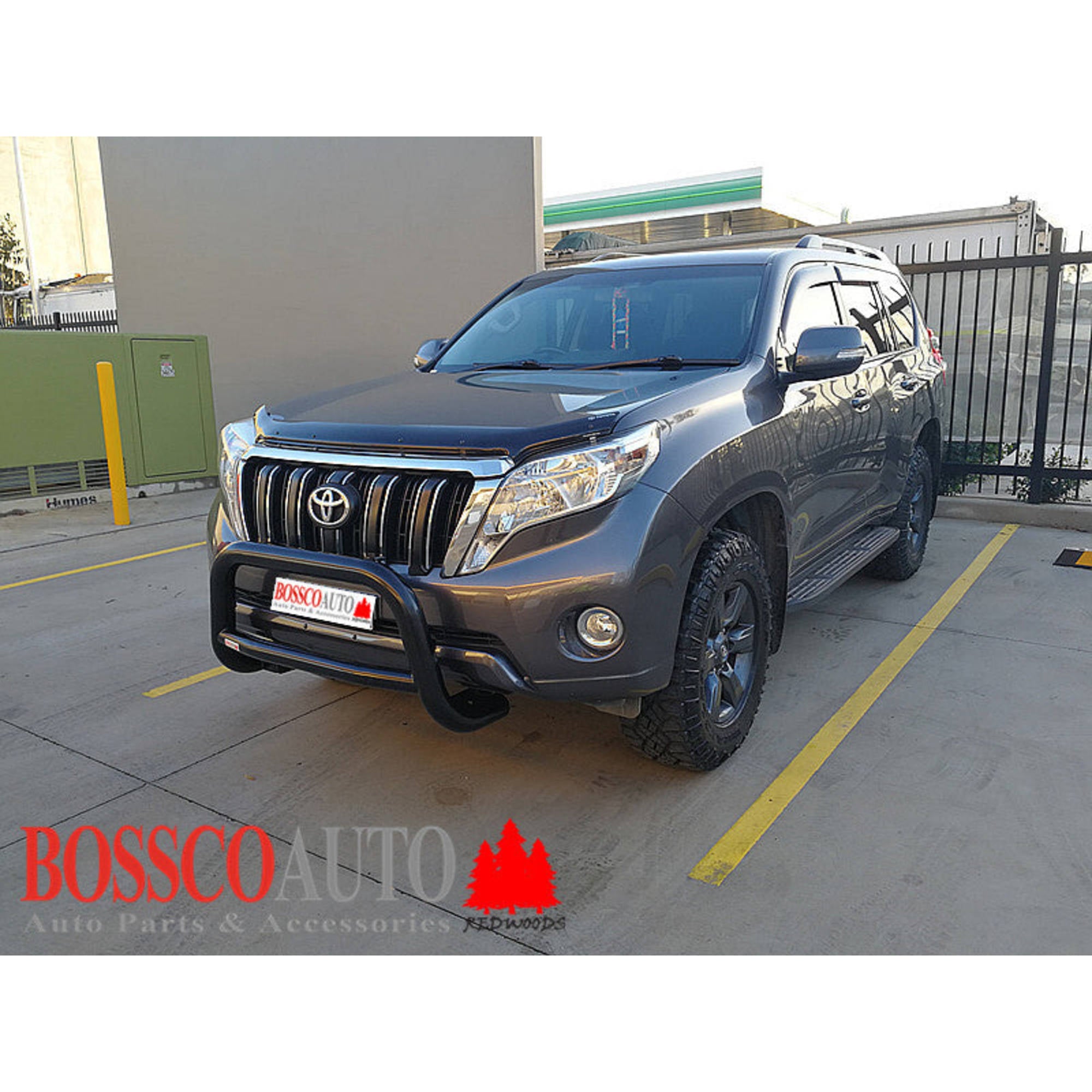 Black Nudge Bar Suitable for Toyota Prado 150s Series 2010-2021 - FACTORY SECONDS