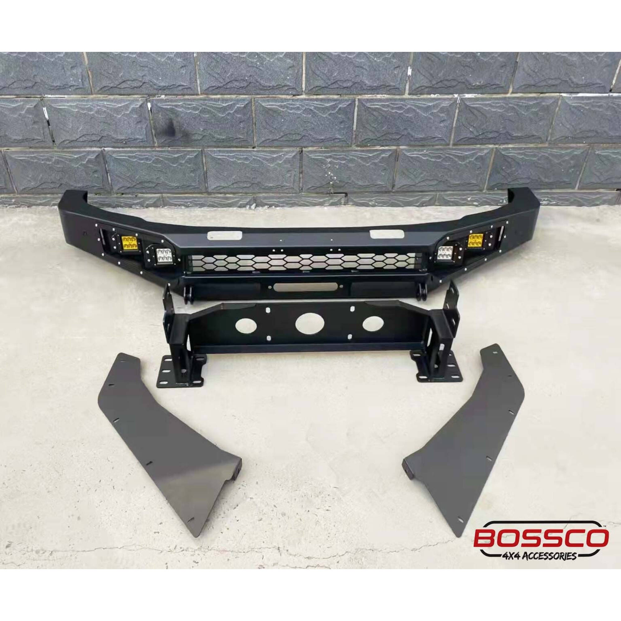 Monster No Loop Full Bumper Replacement Bullbar Suitable For GWM Great Wall Cannon NPW 2020-2025