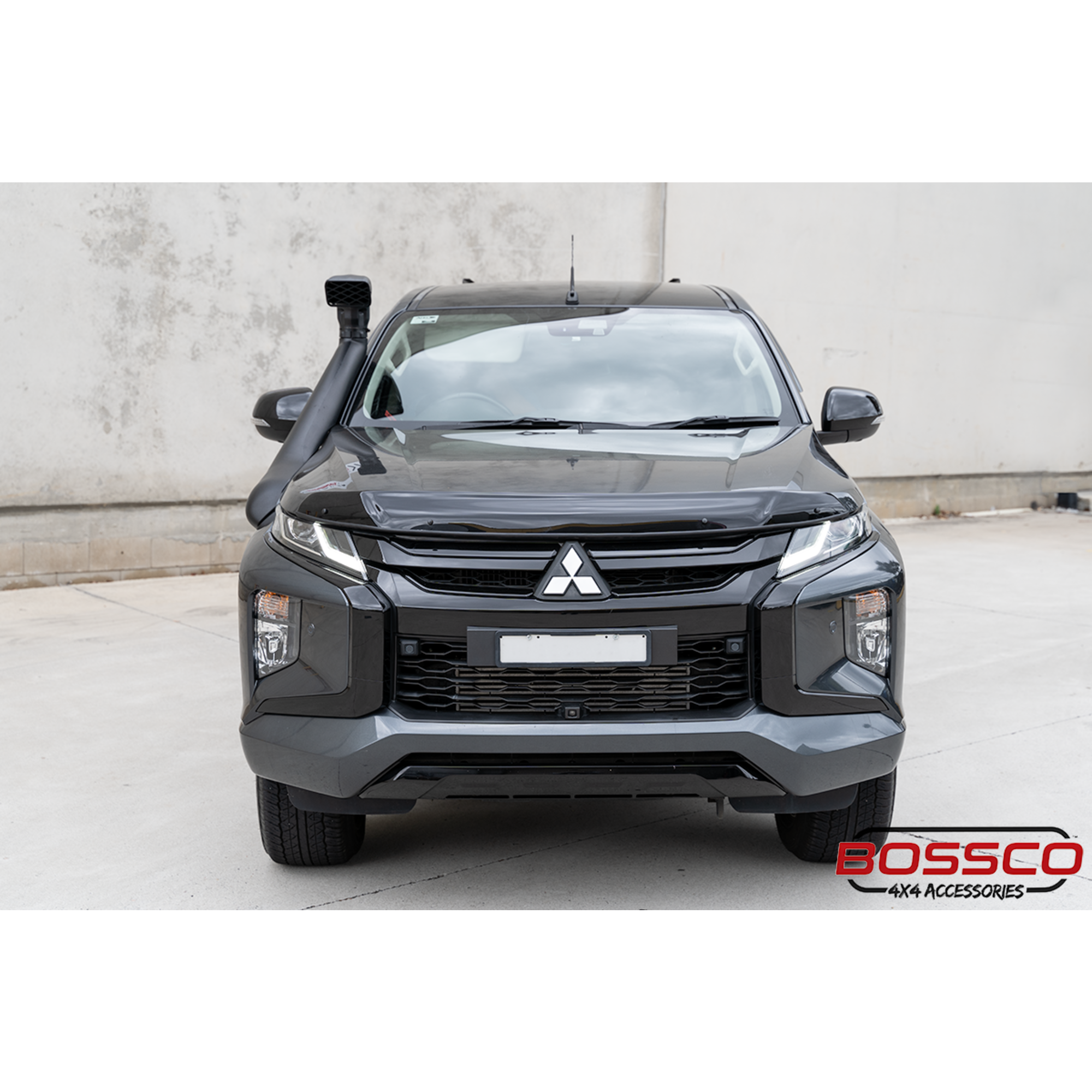 Black Snorkel Air Intake Kit suitable for Mitsubishi Triton MR 2019-2023