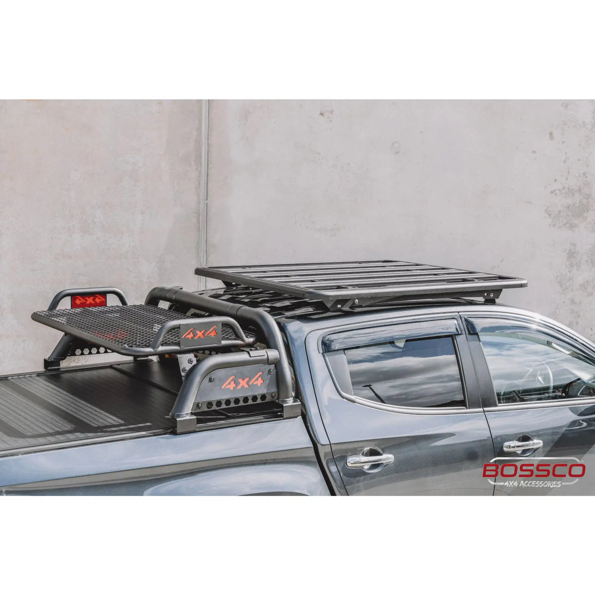 Aluminium Roof Platform Basket Tray (Flat) 1350x1250mm V2 Suitable For Mitsubishi Triton MQ MR 2015-2023