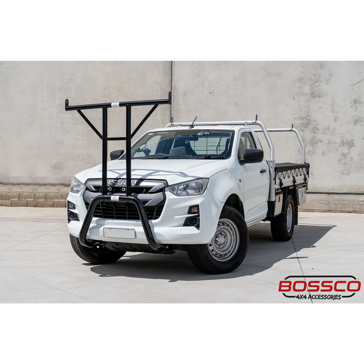Complianced Nudge Bar with 125kg Tested H-Rack Suitable For Isuzu D-Max 2020 onwards