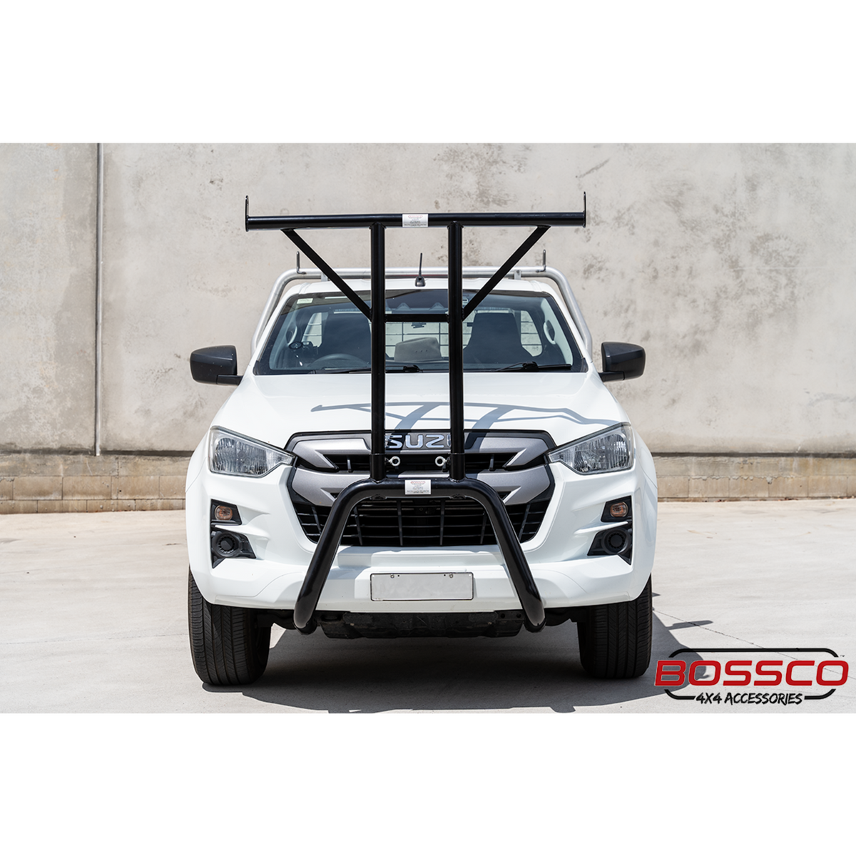 Complianced Nudge Bar with 125kg Tested H-Rack Suitable For Isuzu D-Max 2020 onwards