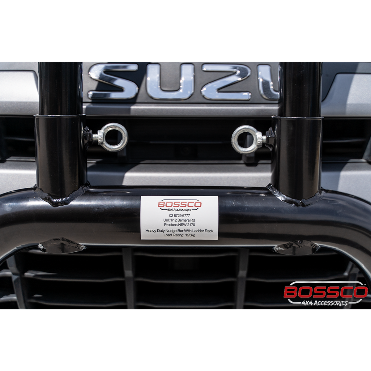 Complianced Nudge Bar with 125kg Tested H-Rack Suitable For Isuzu D-Max 2020 onwards