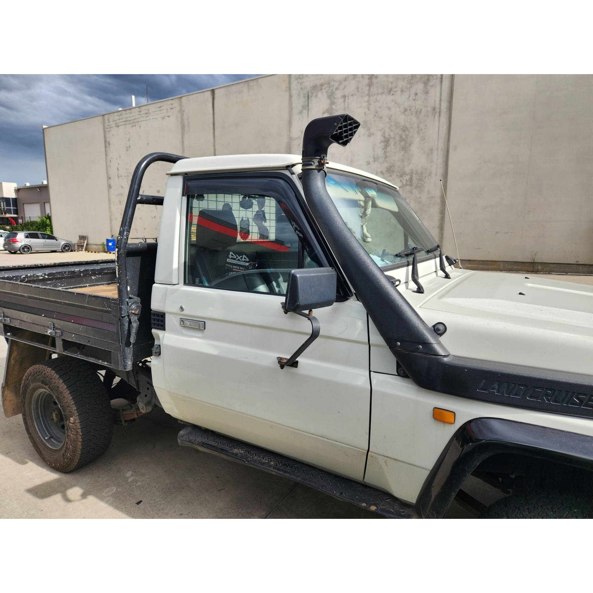 Weathershields for Toyota LandCruiser 75 Series Cab Chassis | Window Visors