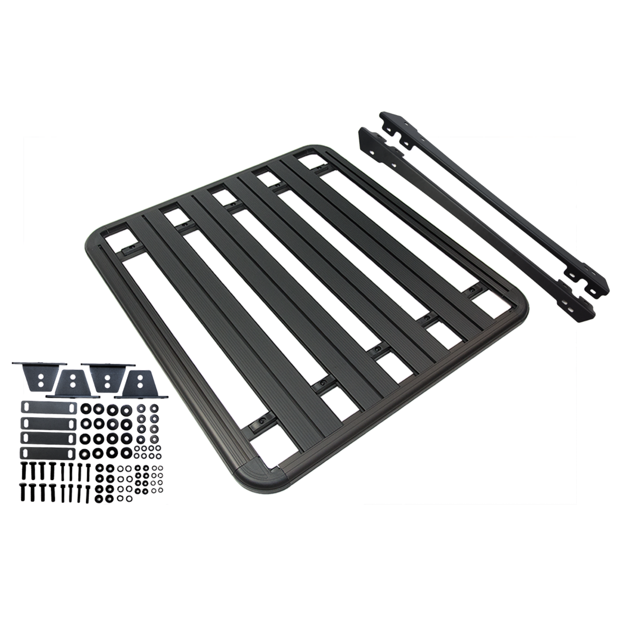Aluminium Flat Roof Platform Basket (Flat) 1350x1250mm Suitable For Ford Ranger PX Wildtrak 2012-2022