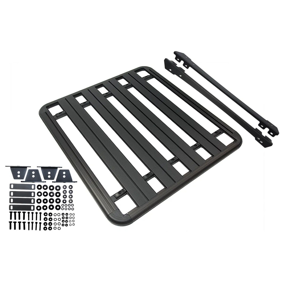 Aluminium Flat Roof Platform Basket (Flat) 1350x1250mm Suitable For Ford Ranger PX Wildtrak 2012-2022