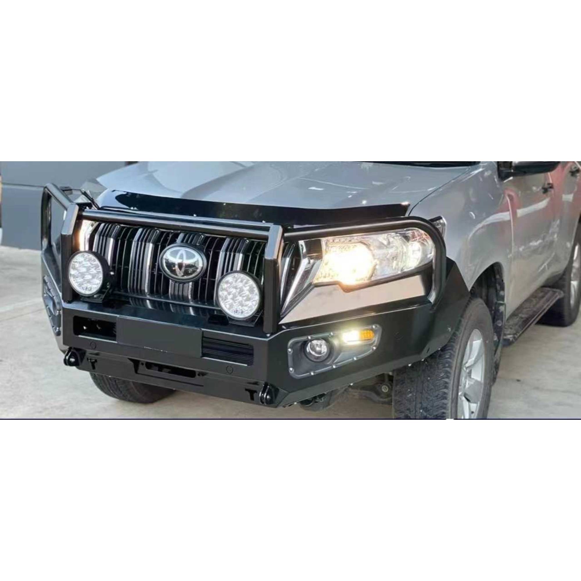 Triple Loop Full Bumper Replacement Bull bar Suitable For Toyota Prado 150s 2019-2024