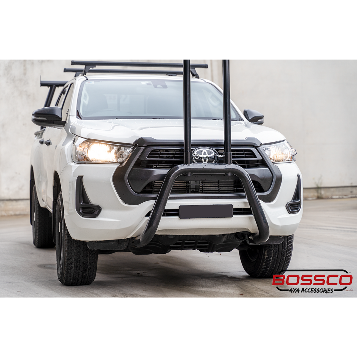 Nudge Bar with 125kg Complianced H-Rack Suitable for Toyota Hilux 2020-2023 - CLEARANCE