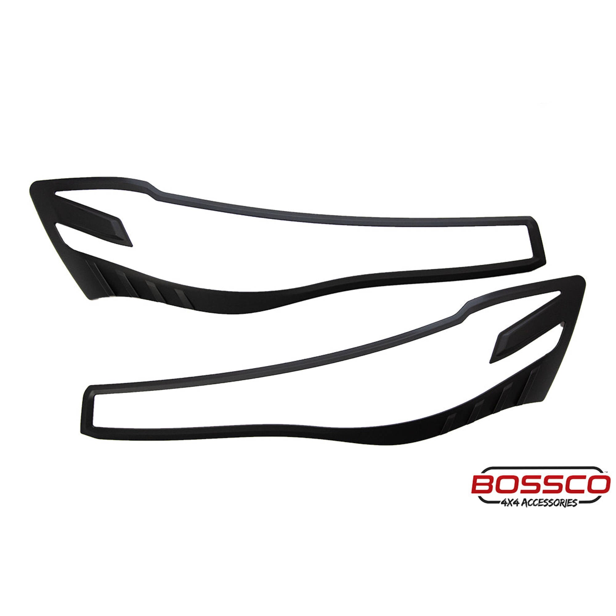 Front Black Headlight Head Light Trim Covers Suitable For LDV T60 Max 2021-2025
