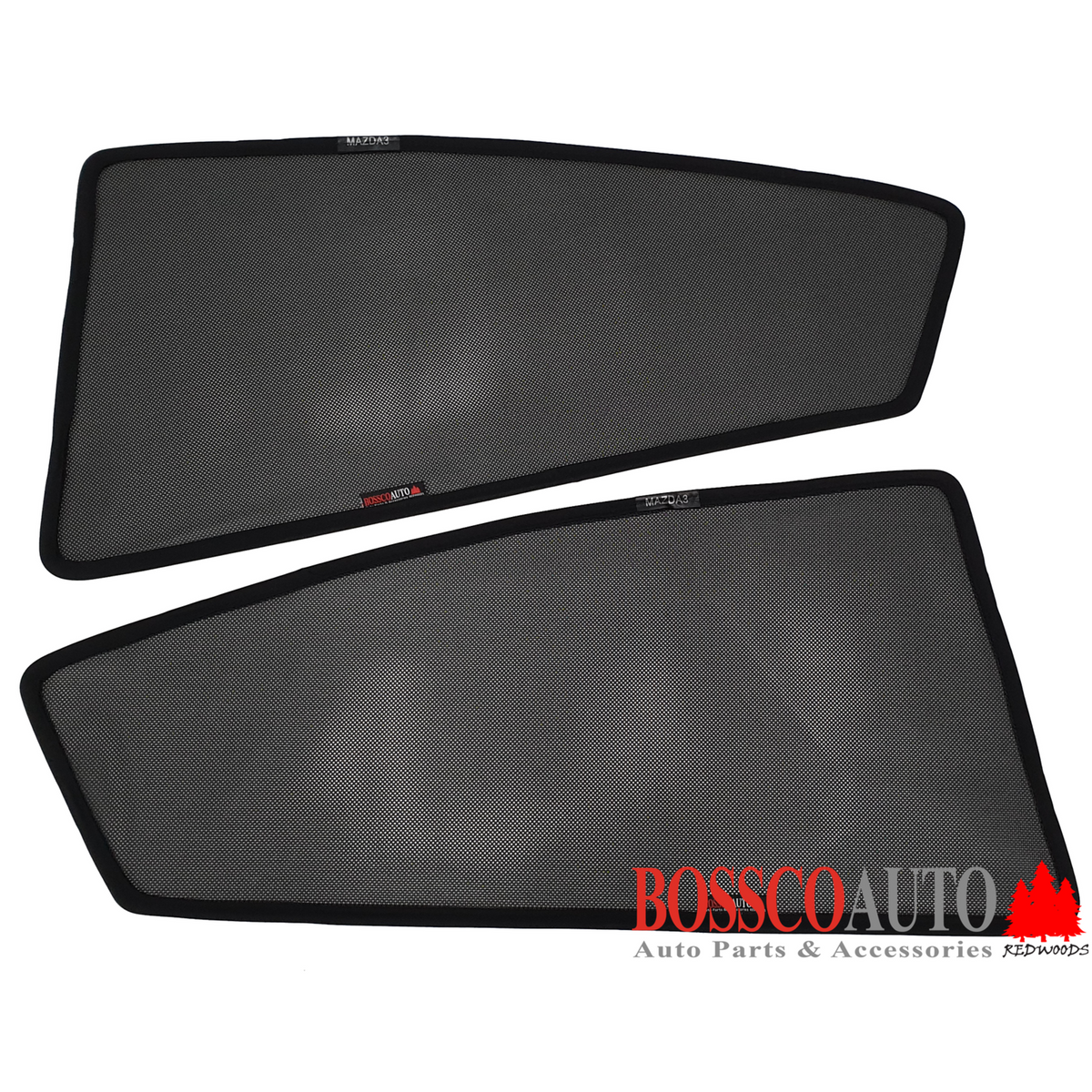 UV-Tested Rear Door Window Magnetic Sun Shades Suitable for Toyota Landcruiser 100s