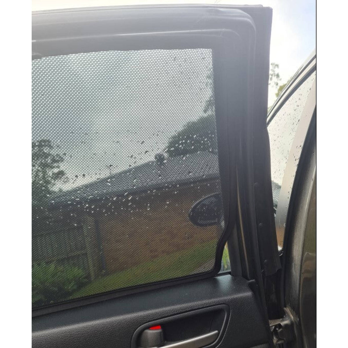 UV-Tested Rear Door Window Magnetic Sun Shades Suitable for Toyota Landcruiser 100s