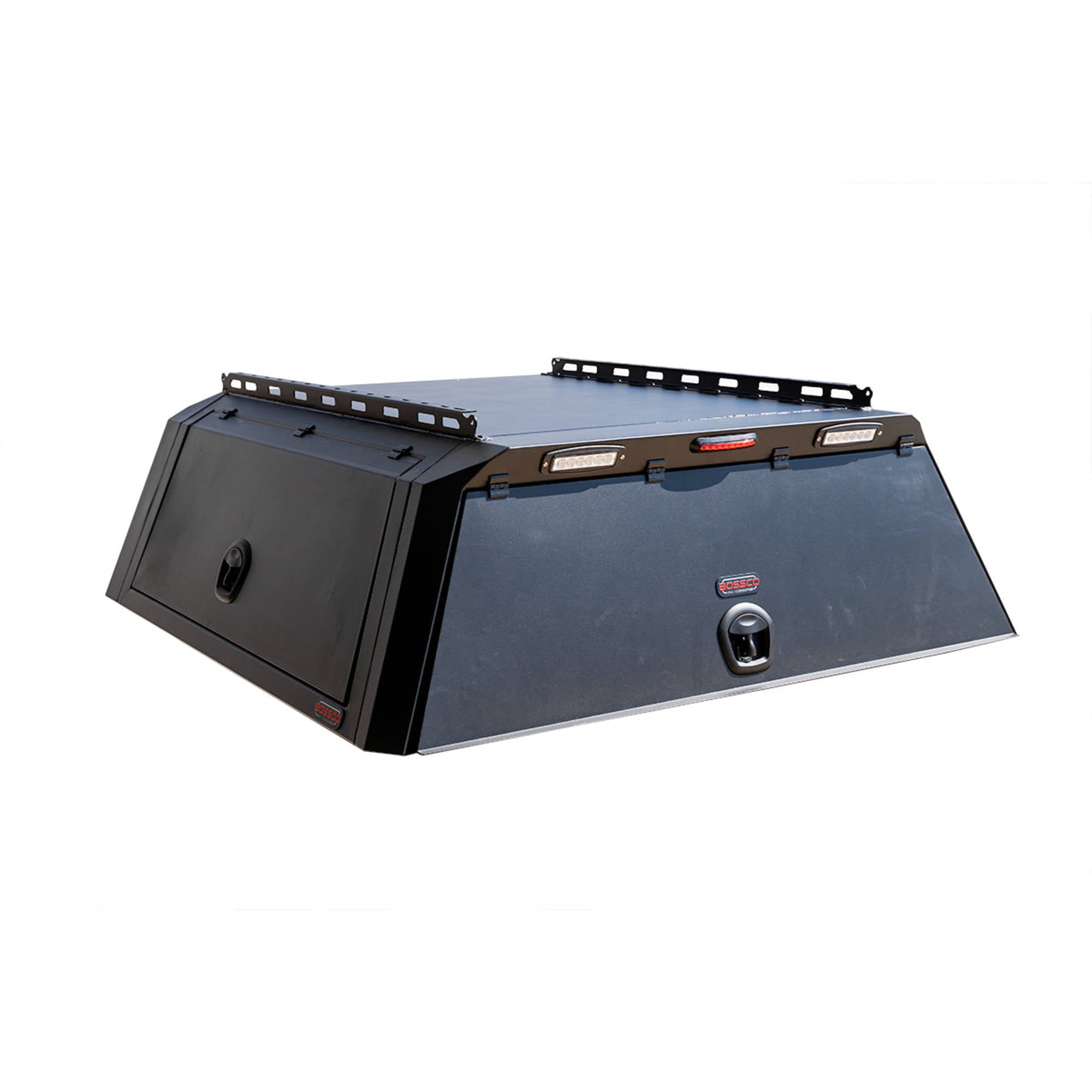 BCX-RX Sealed Black Aluminium Tub Canopy for Nissan Navara NP300 2015-2020