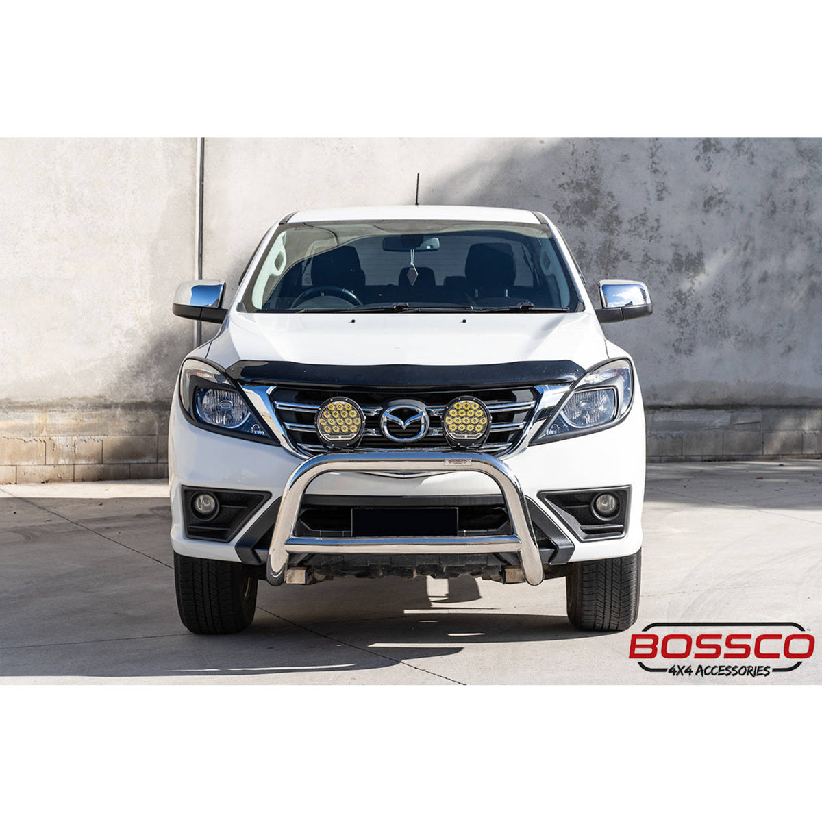 Stainless Steel Low Nudge Bar suitable for Mazda BT-50 2012-2020