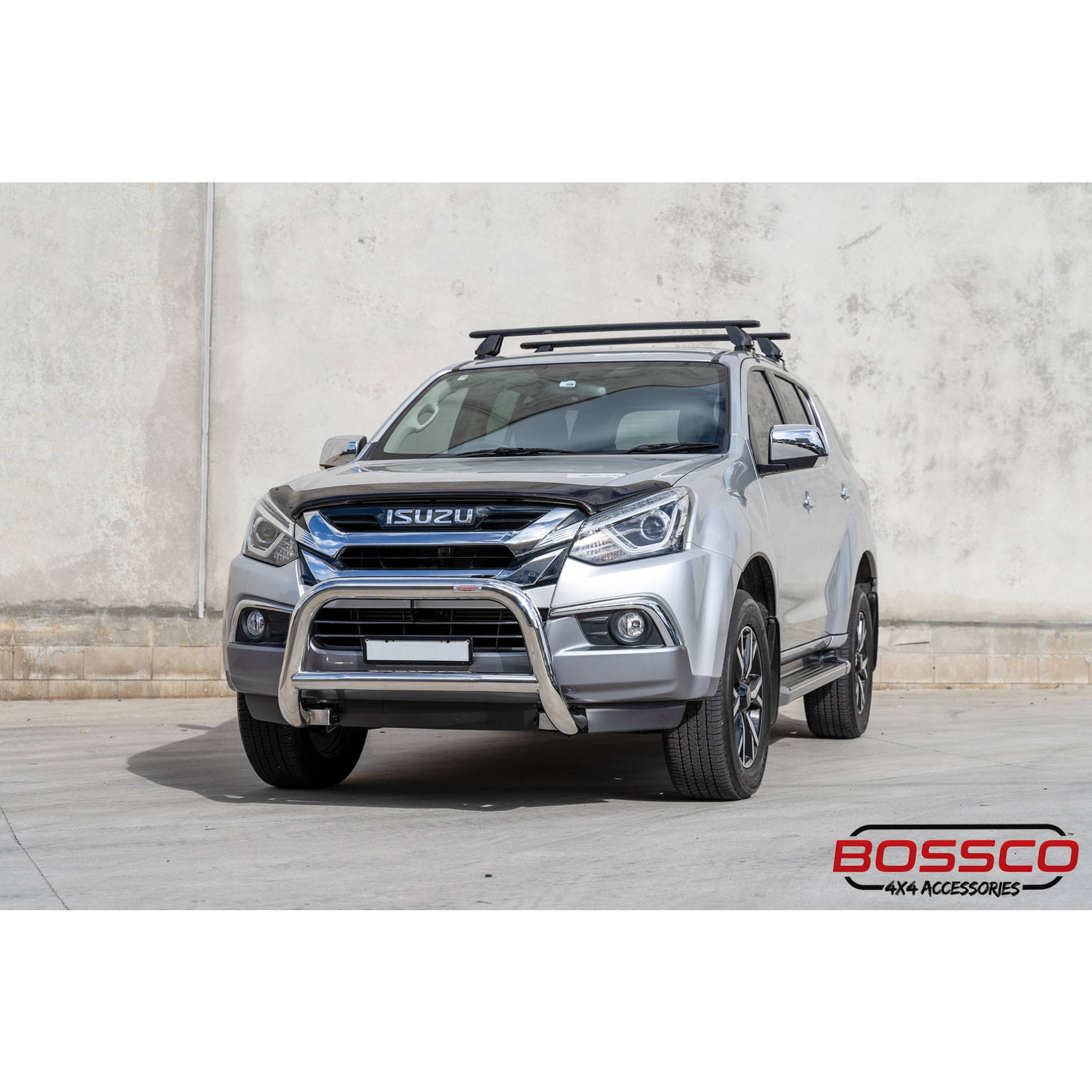 Stainless Steel Low Nudge Bar suitable for Isuzu MU-X 2012-2019