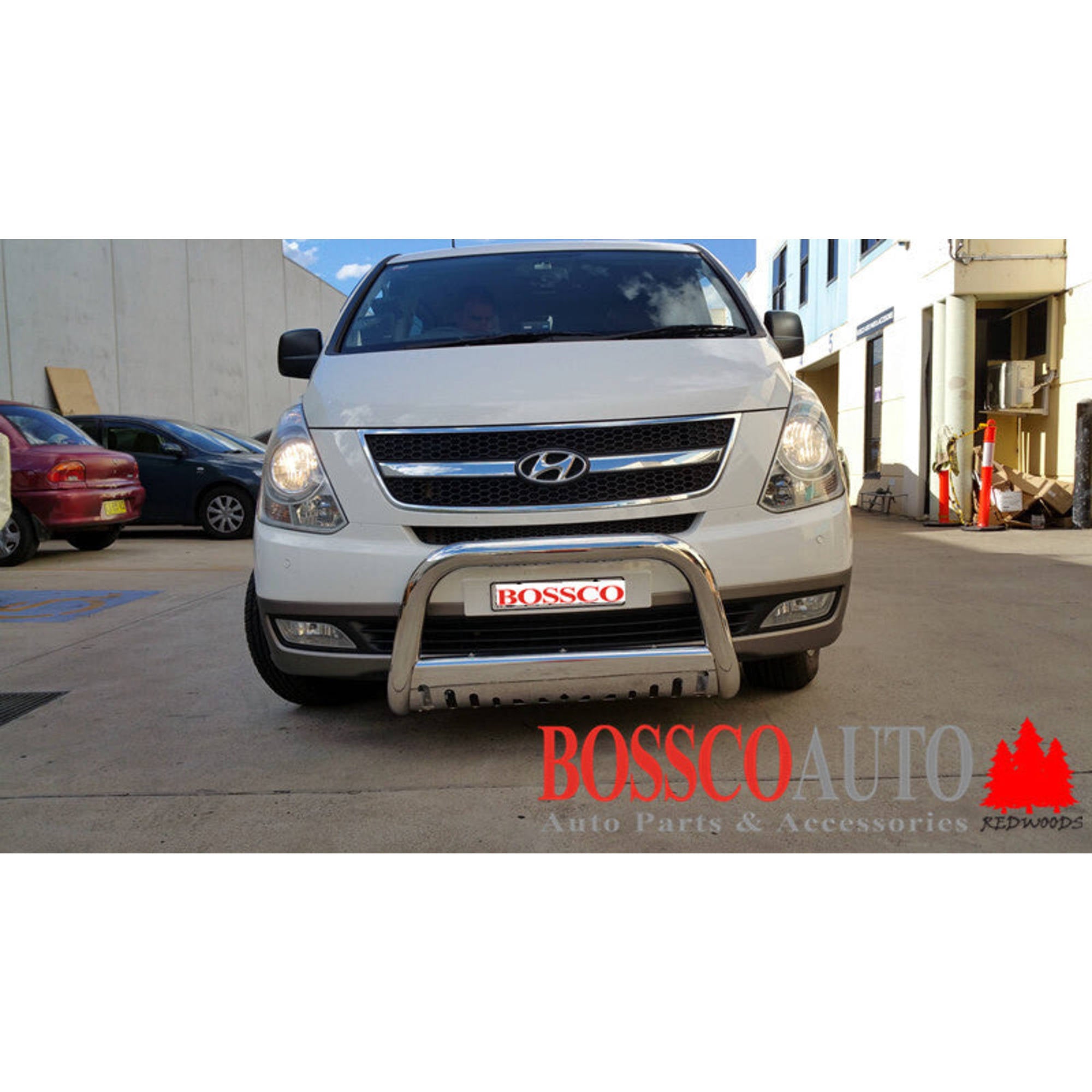 Steel Nudge Bar for Hyundai iLoad & iMax 2007–2022 | Vehicle-Specific Front Bar