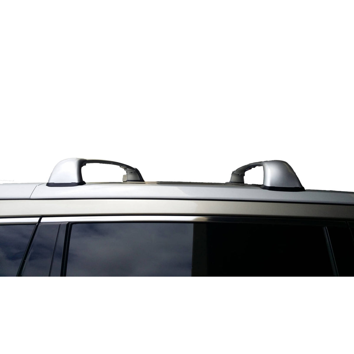 Silver Aluminium Aero Cross Roof Racks Suitable For Toyota Kluger 2014-2019