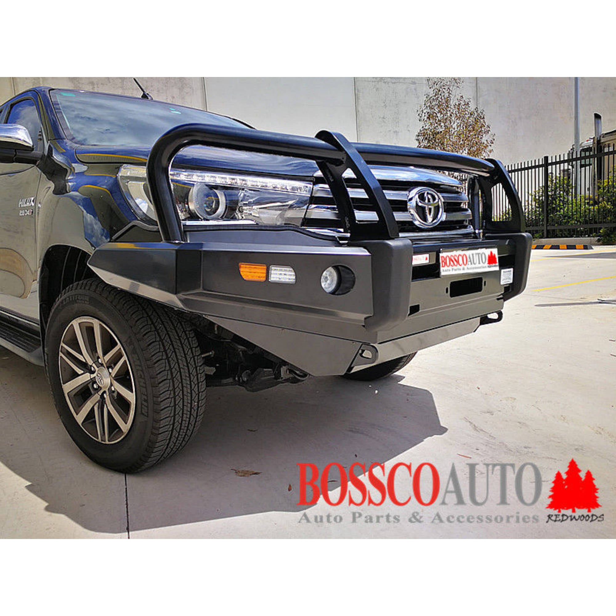 EFS Stockman Series 1 Front Bumper Bar Bullbar Suitable for TOYOTA HILUX SR5 2015-2018