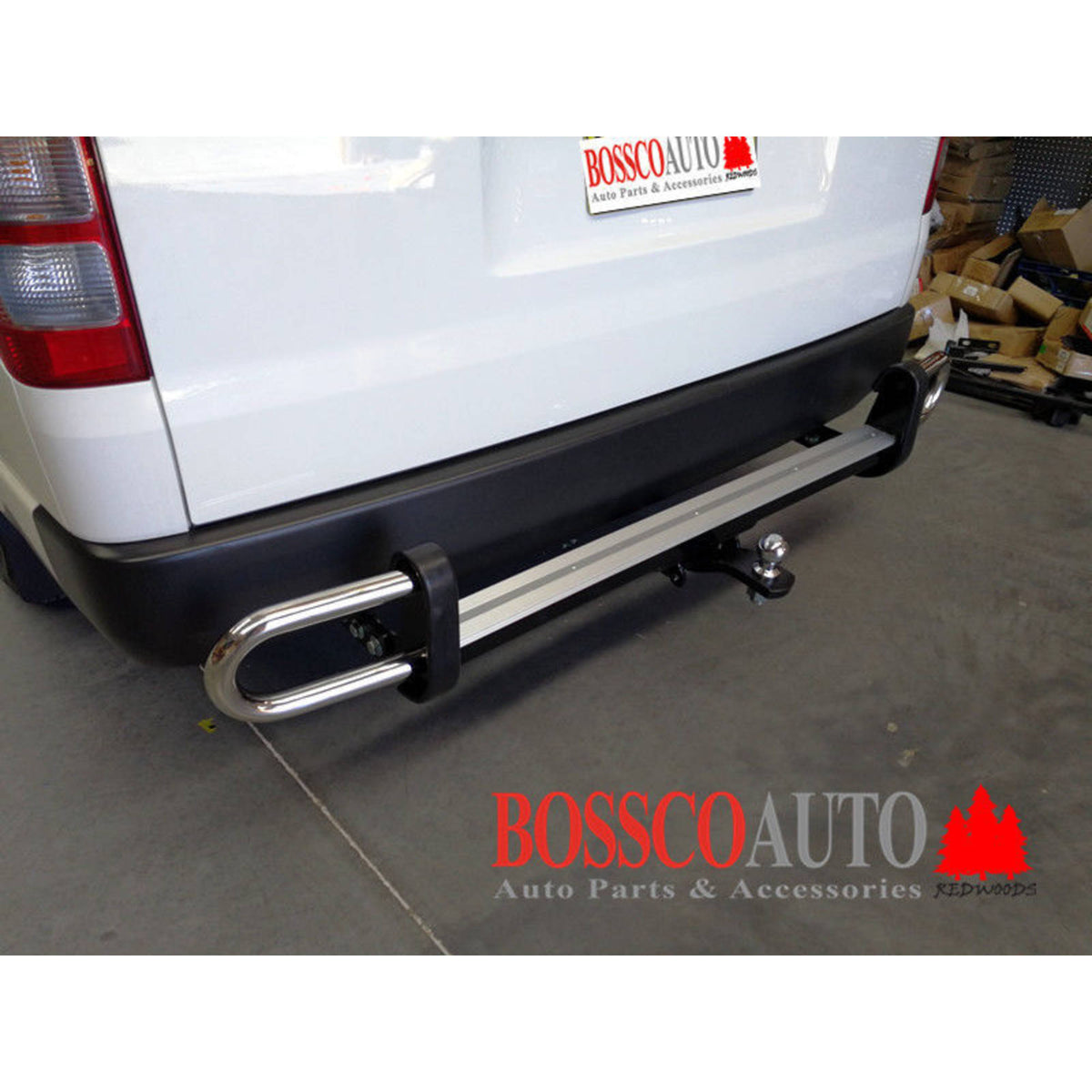 Rear Step / Tow Bar Suitable For Toyota Hiace Commuter / SLWB 2005-2019