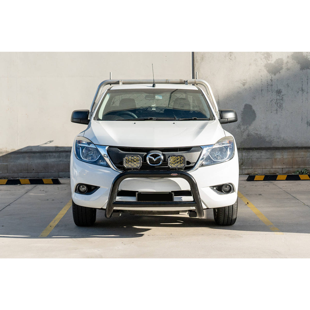 BLACK LOW Nudge Bar suitable for Mazda BT-50 2012-2020
