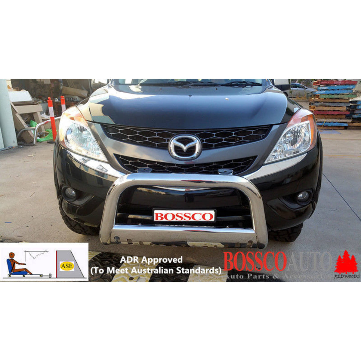 Low Nudge Bar suitable for Mazda BT-50 2012-2020