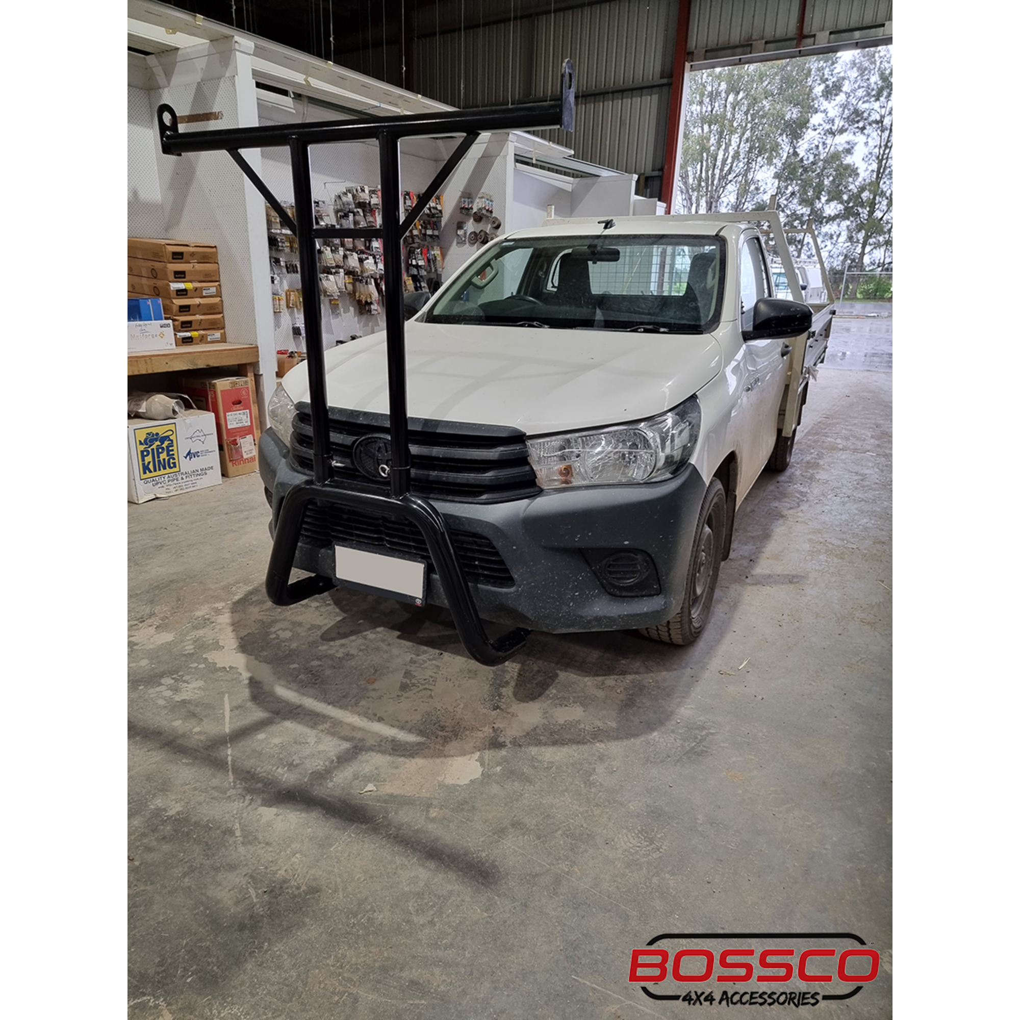 Nudge Bar with 125kg Complianced H-Rack Suitable for Toyota Hilux 2015-2020