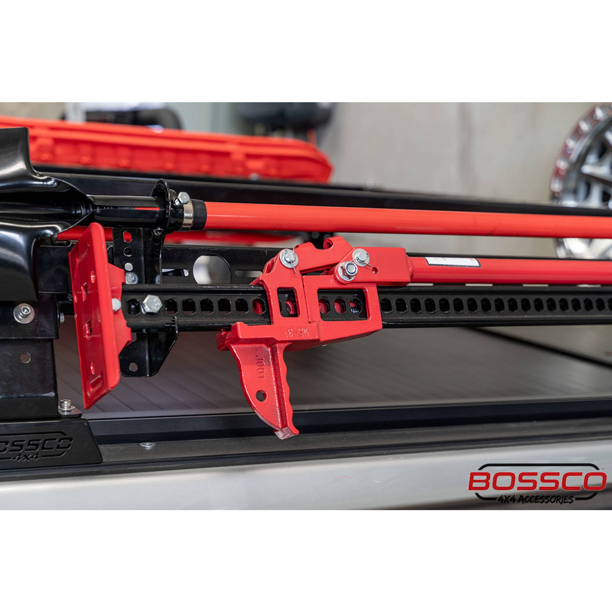 High Lift Jack & Shovel Roof Rack Holder Bracket Clamp