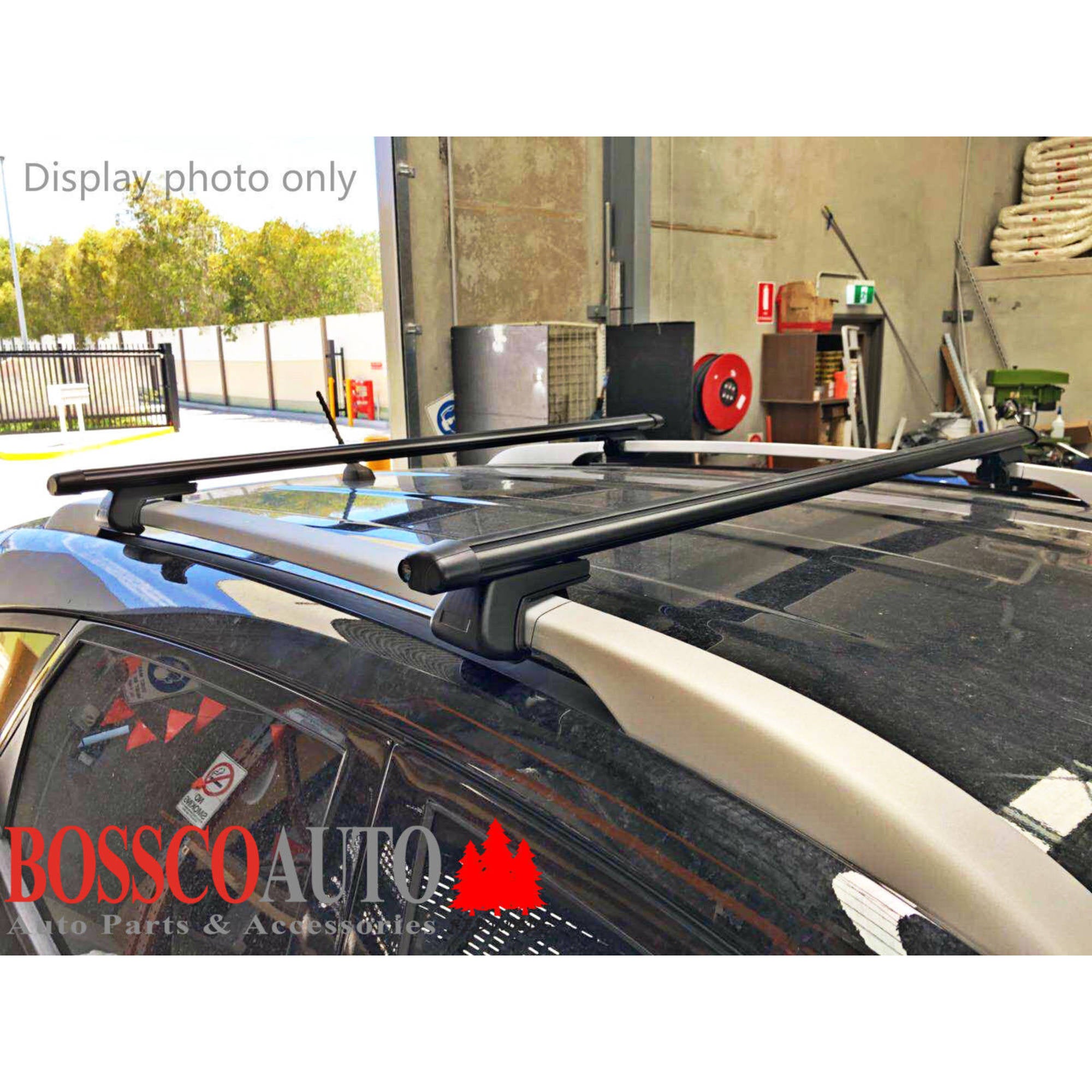 BLACK ROOF RACKS suitable for Hyundai Tucson 2005-2010