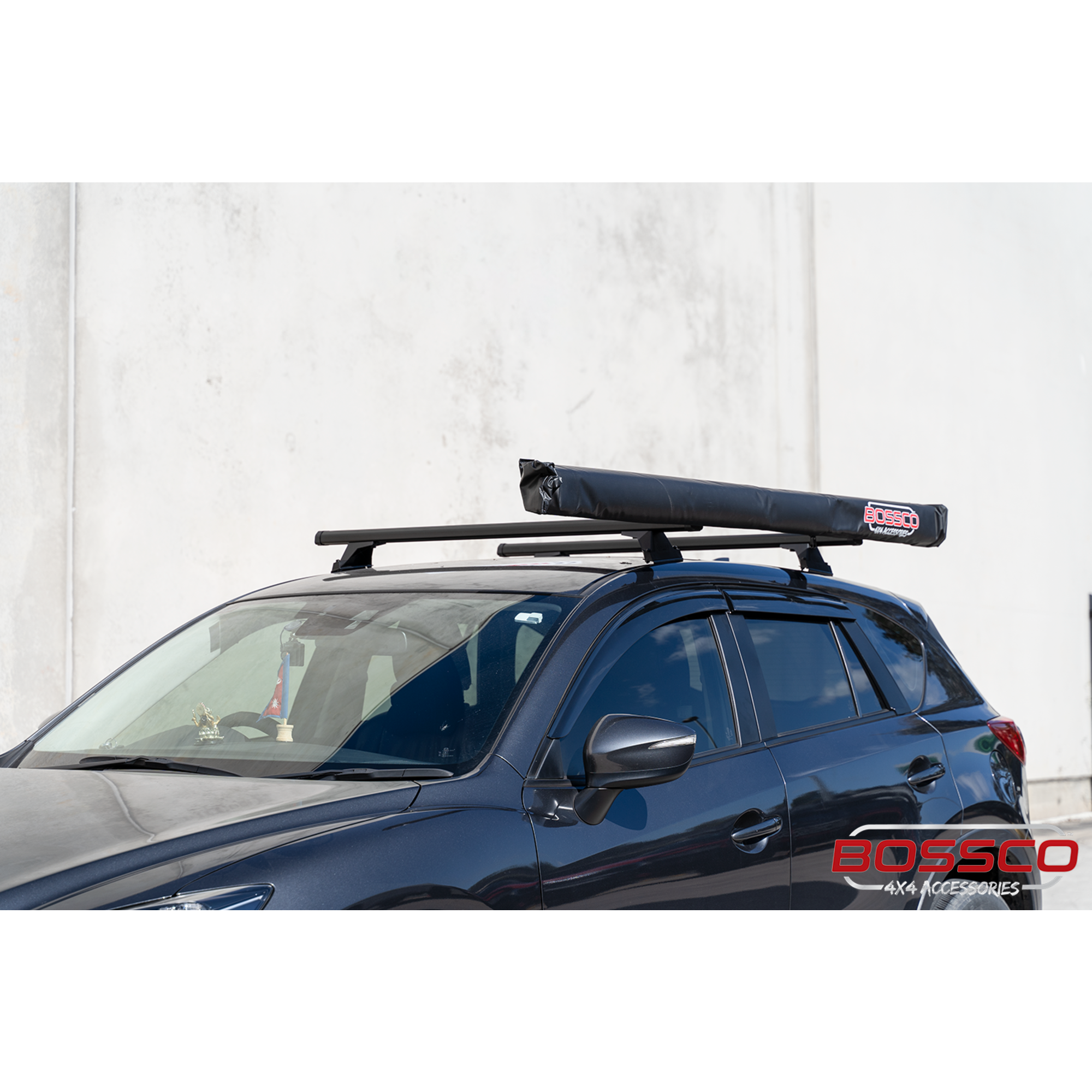 Bossco 2m x 2.5m Side Awning w/ Mounting Brackets